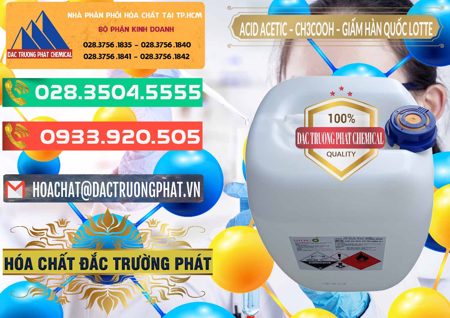 Đơn vị cung ứng và bán Acetic Acid – Axit Acetic Hàn Quốc Lotte Korea - 0002 - Chuyên phân phối - cung ứng hóa chất tại TP.HCM - congtyhoachat.com.vn