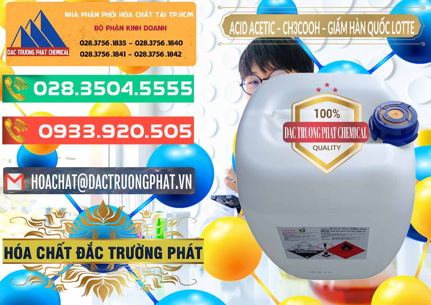Công ty chuyên bán & cung cấp Acetic Acid – Axit Acetic Hàn Quốc Lotte Korea - 0002 - Đơn vị cung cấp ( nhập khẩu ) hóa chất tại TP.HCM - congtyhoachat.com.vn