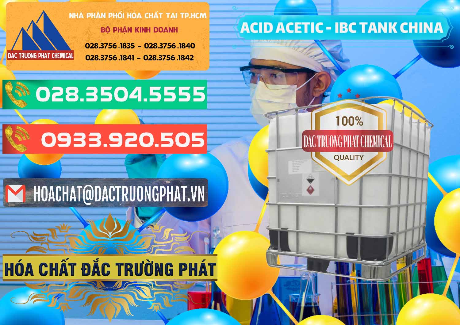 Nhà cung cấp _ bán Acetic Acid – Axit Acetic Tank Bồn IBC Trung Quốc China - 0443 - Nơi cung cấp & kinh doanh hóa chất tại TP.HCM - congtyhoachat.com.vn