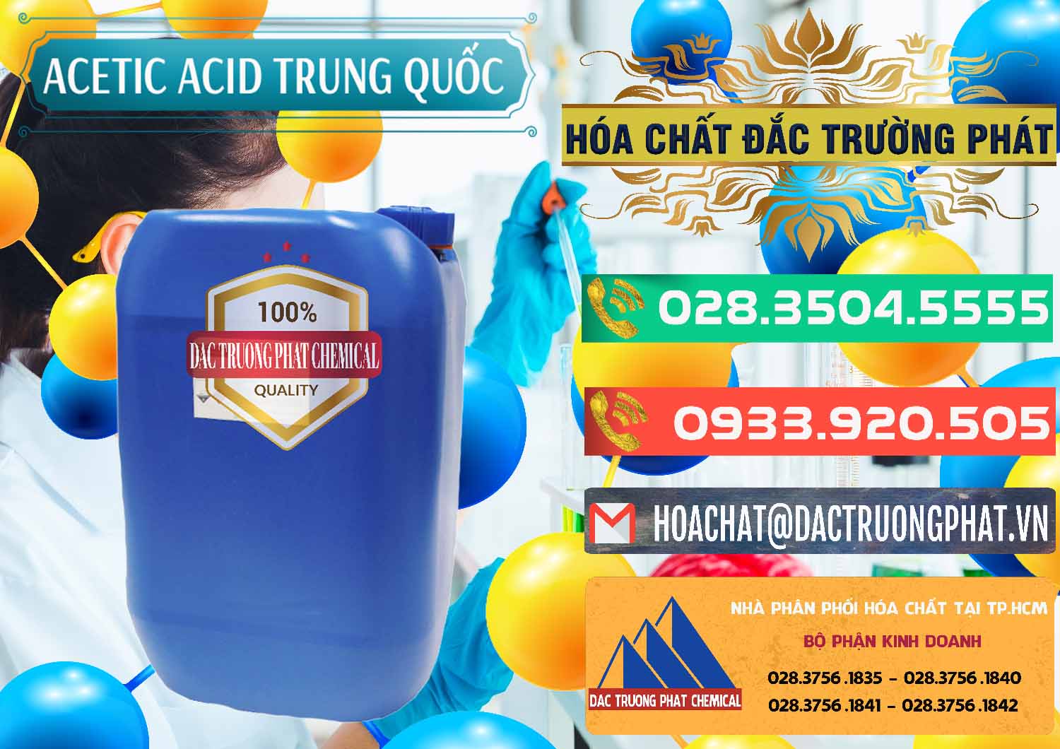 Đơn vị phân phối và bán Acetic Acid – Axit Acetic Trung Quốc China - 0358 - Cung cấp _ bán hóa chất tại TP.HCM - congtyhoachat.com.vn