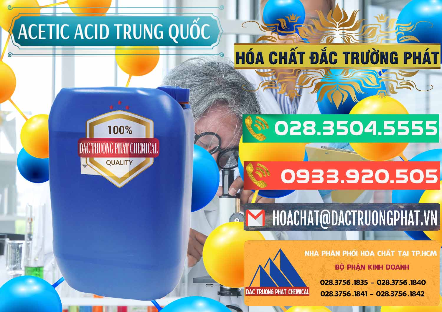 Công ty chuyên nhập khẩu _ bán Acetic Acid – Axit Acetic Trung Quốc China - 0358 - Cty chuyên bán - phân phối hóa chất tại TP.HCM - congtyhoachat.com.vn