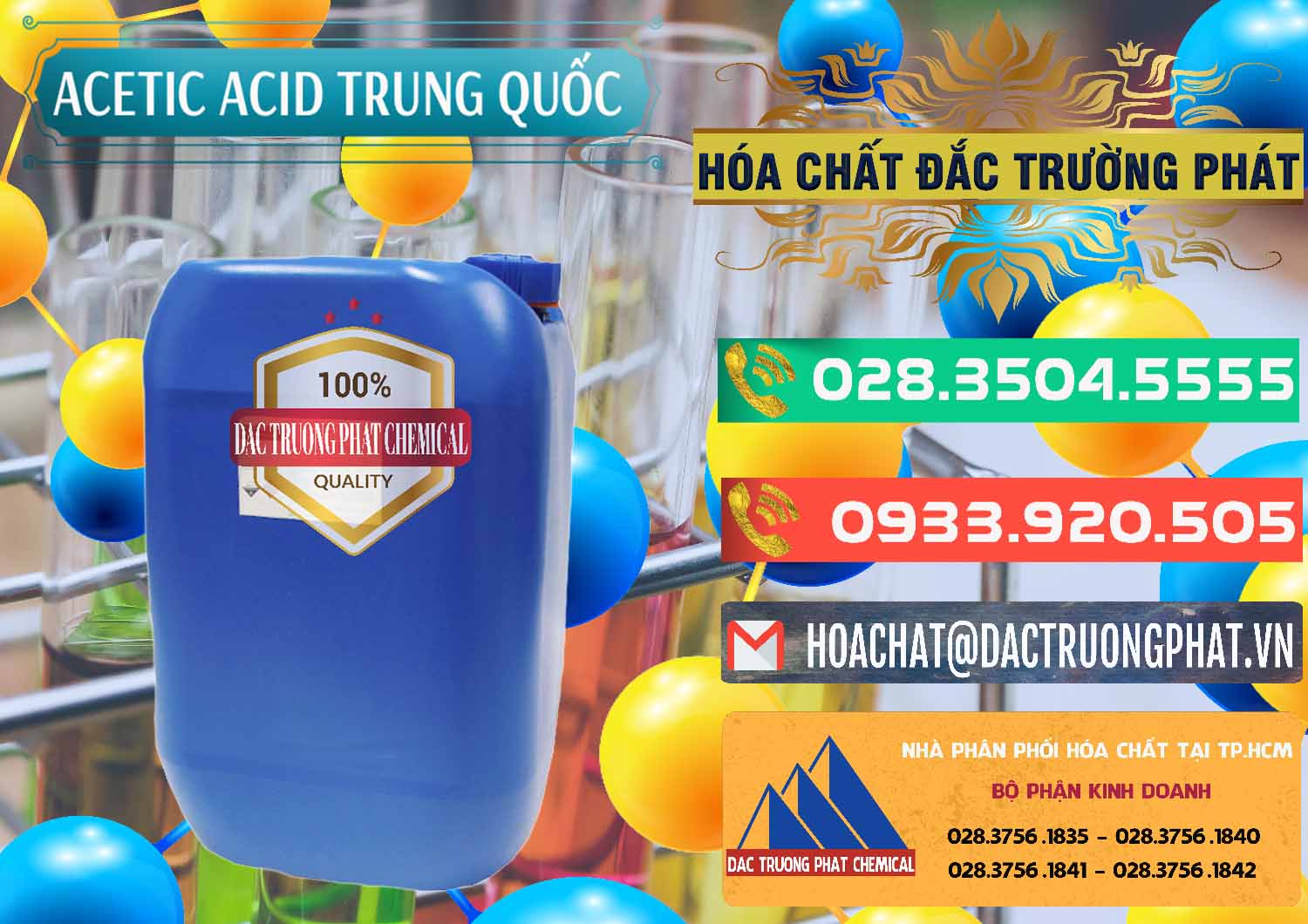 Công ty bán - phân phối Acetic Acid – Axit Acetic Trung Quốc China - 0358 - Nơi bán - cung cấp hóa chất tại TP.HCM - congtyhoachat.com.vn