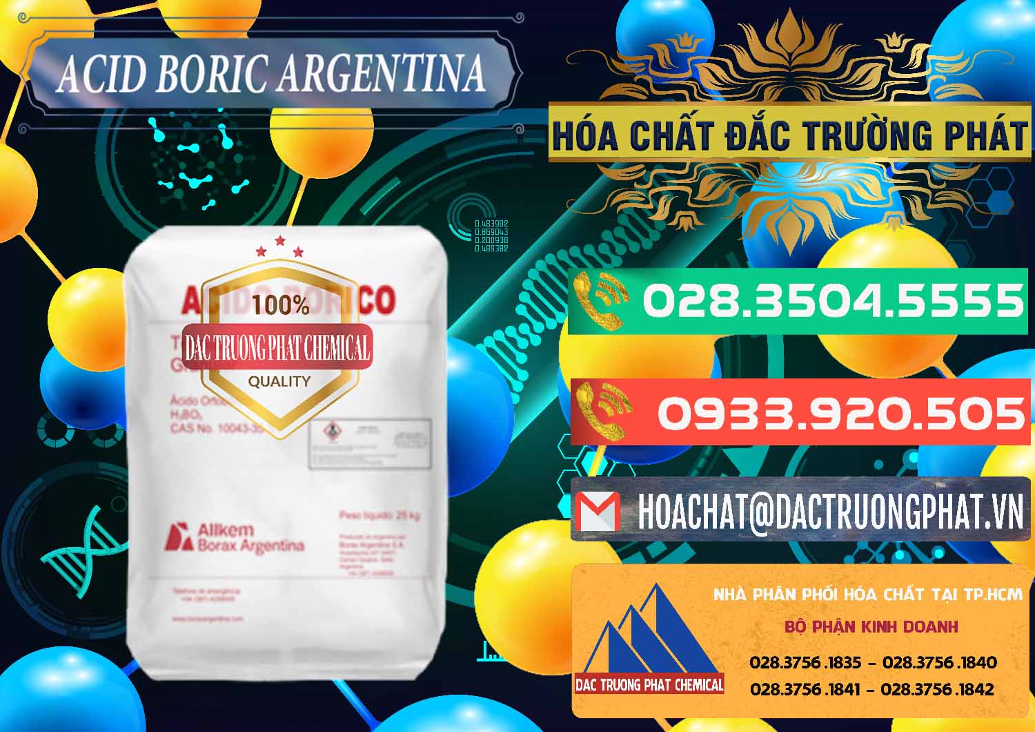 Công ty chuyên cung cấp _ bán Acid Boric – Axit Boric H3BO3 99% Allkem Argentina - 0448 - Công ty chuyên cung cấp - kinh doanh hóa chất tại TP.HCM - congtyhoachat.com.vn