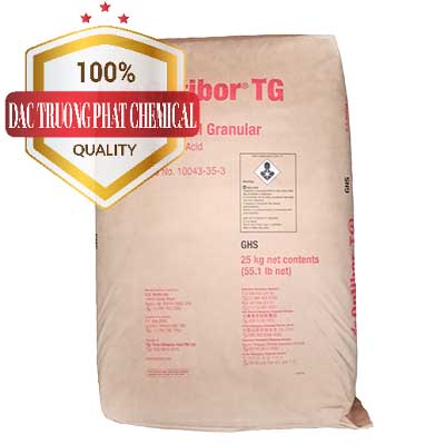 Nhà phân phối & bán Acid Boric – Axit Boric H3BO3 99% Mỹ USA OPTIBOR® TG - 0004 - Đơn vị chuyên phân phối & cung ứng hóa chất tại TP.HCM - congtyhoachat.com.vn