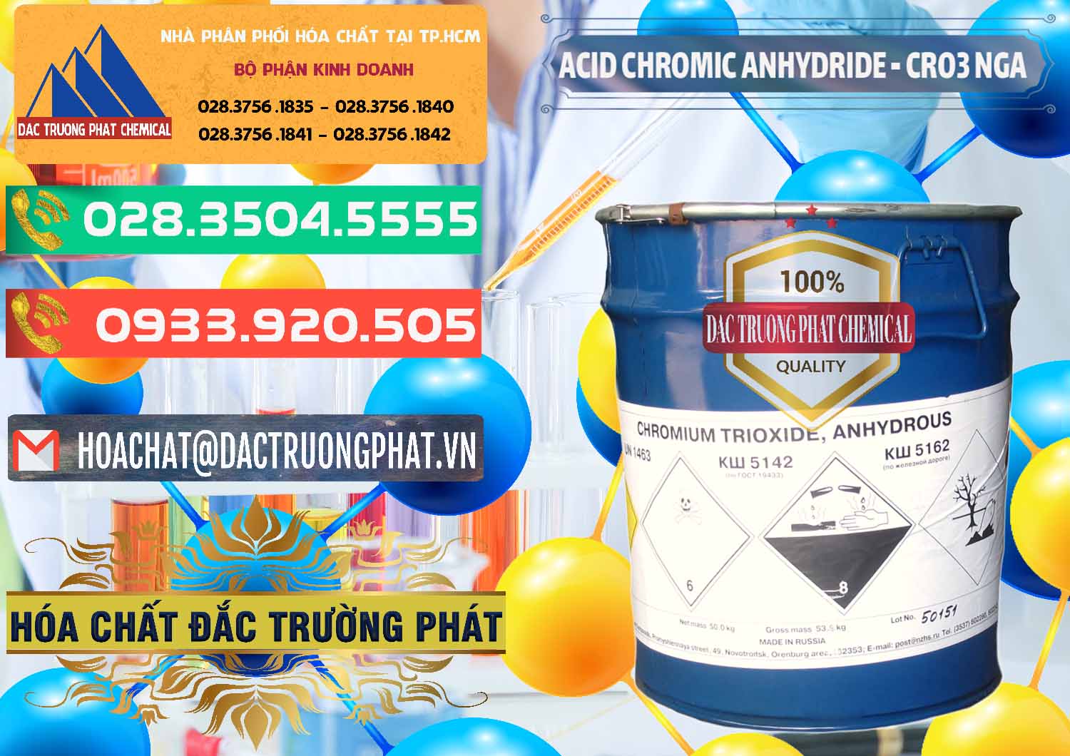 Cung ứng & bán Acid Chromic Anhydride - Cromic CRO3 Nga Russia - 0006 - Cung cấp & nhập khẩu hóa chất tại TP.HCM - congtyhoachat.com.vn