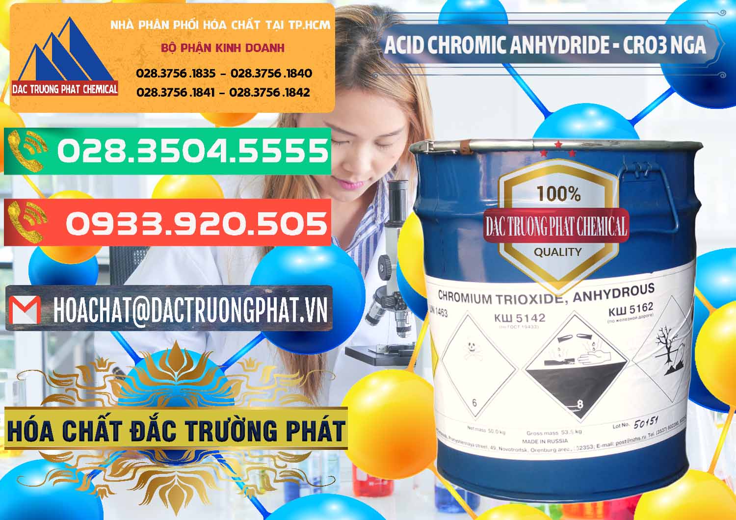 Cty chuyên kinh doanh - bán Acid Chromic Anhydride - Cromic CRO3 Nga Russia - 0006 - Công ty phân phối ( nhập khẩu ) hóa chất tại TP.HCM - congtyhoachat.com.vn