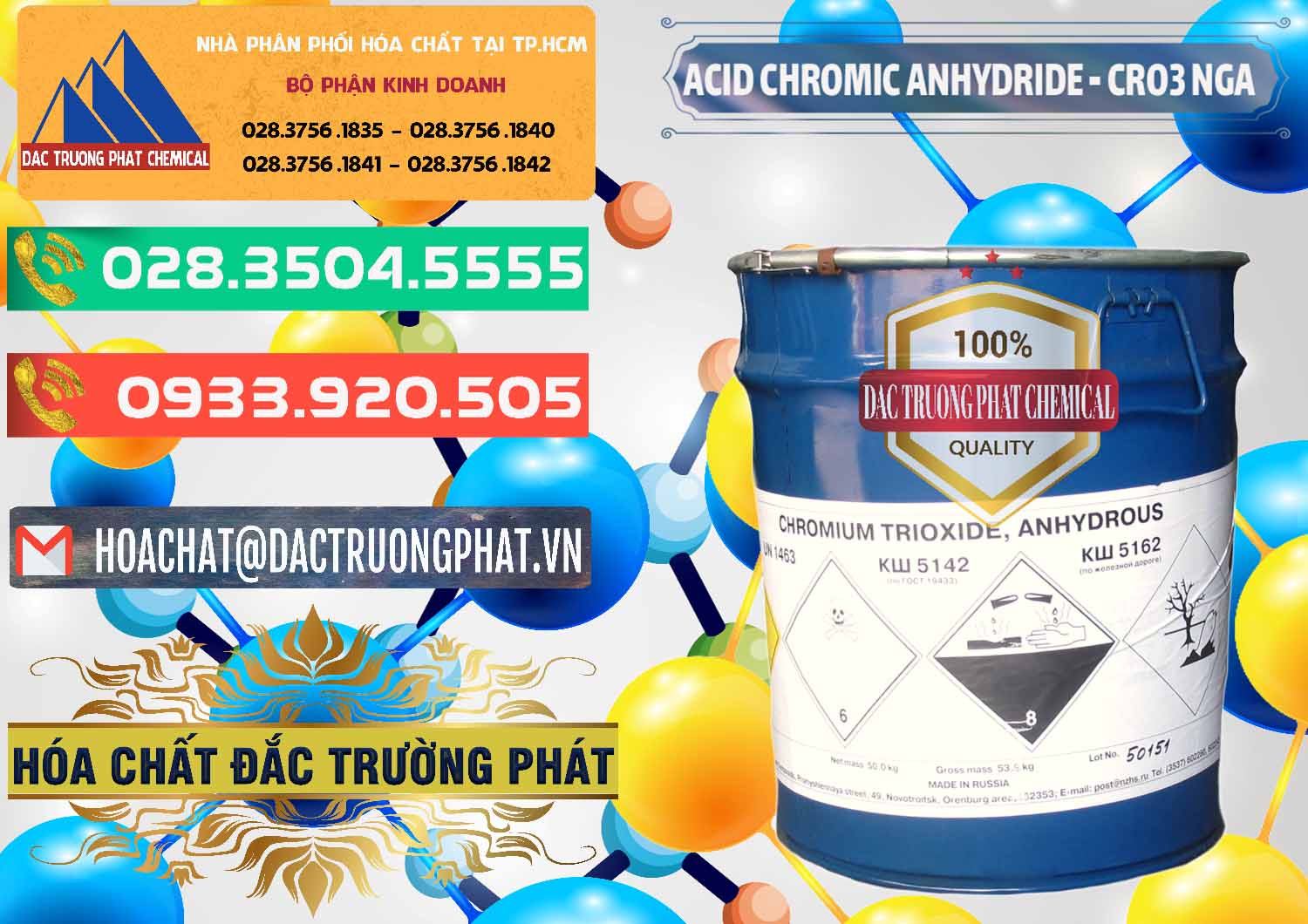 Công ty chuyên kinh doanh ( bán ) Acid Chromic Anhydride - Cromic CRO3 Nga Russia - 0006 - Đơn vị chuyên cung cấp và nhập khẩu hóa chất tại TP.HCM - congtyhoachat.com.vn