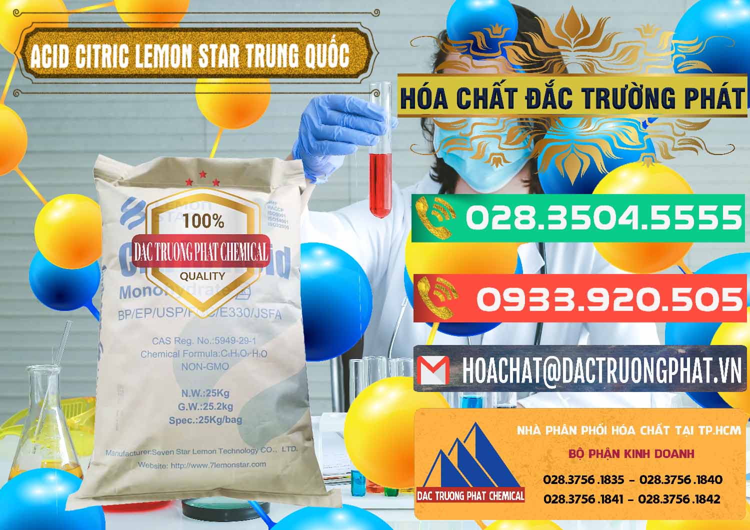 Công ty cung ứng và bán Acid Citric - Axit Citric BP/EP/USP/FCC/E330 Lemon Star Trung Quốc China - 0286 - Cty chuyên cung cấp và nhập khẩu hóa chất tại TP.HCM - congtyhoachat.com.vn