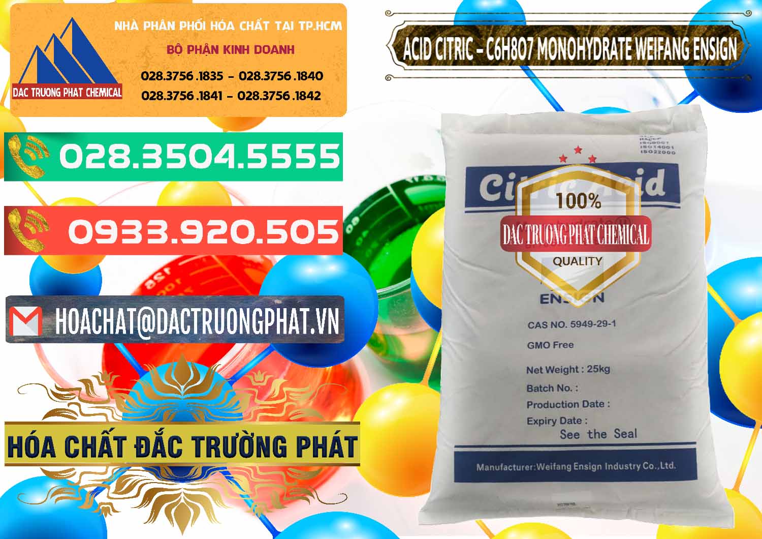 Công ty chuyên bán - cung ứng Acid Citric - Axit Citric Monohydrate Weifang Trung Quốc China - 0009 - Chuyên phân phối _ bán hóa chất tại TP.HCM - congtyhoachat.com.vn