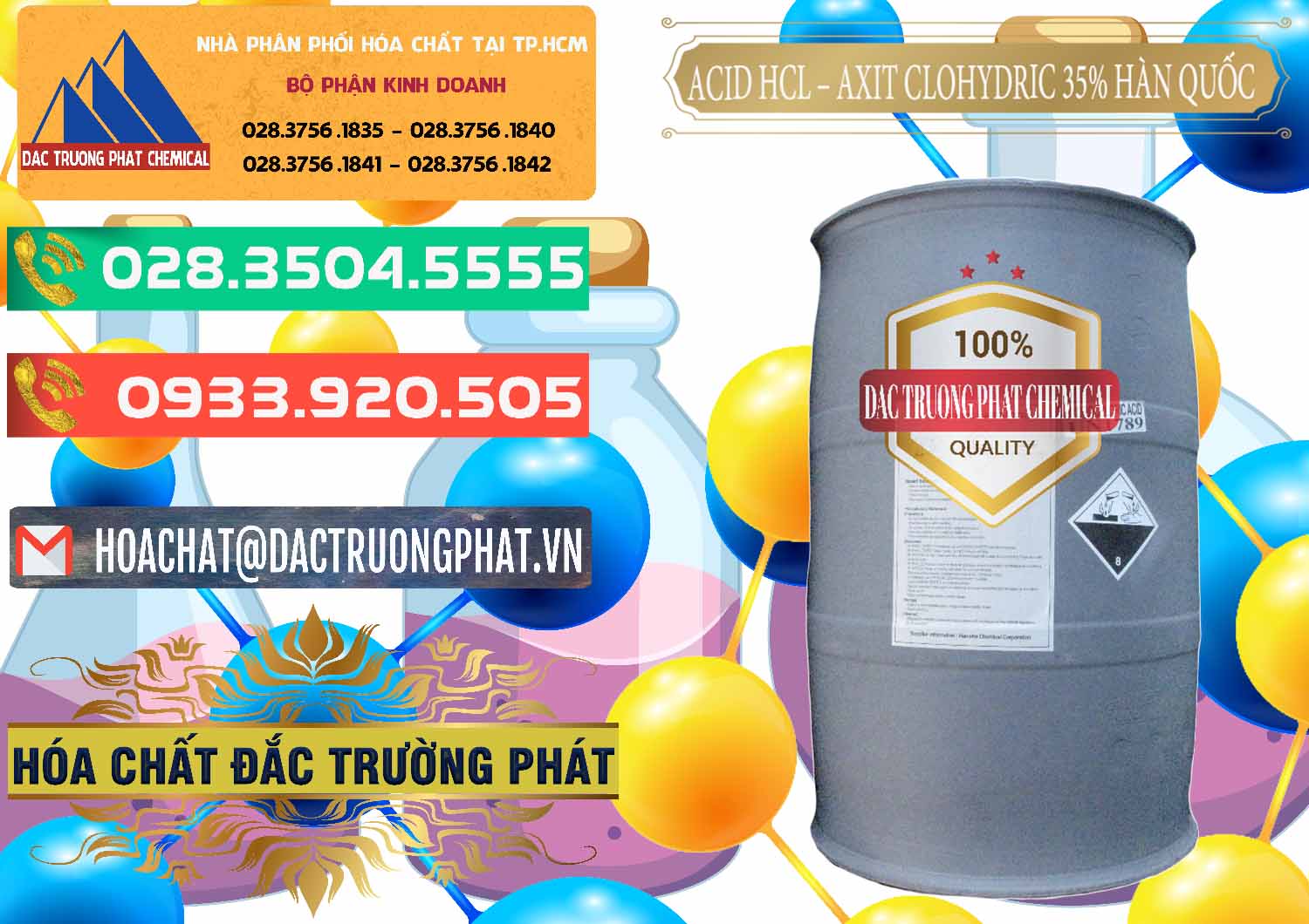 Nơi chuyên kinh doanh _ bán Acid HCL - Axit Cohidric 35% Hàn Quốc Korea - 0011 - Cty phân phối và kinh doanh hóa chất tại TP.HCM - congtyhoachat.com.vn