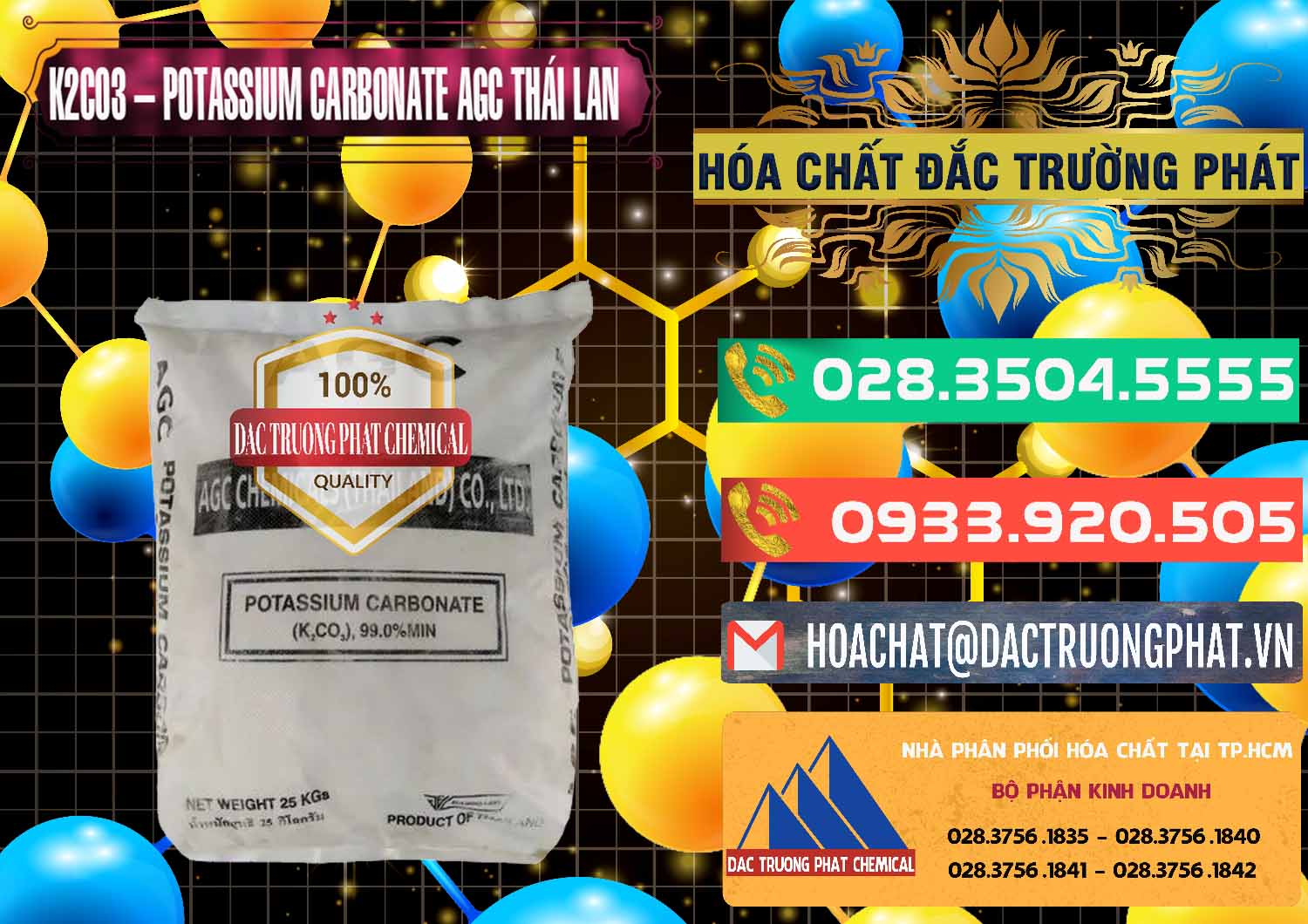 Chuyên bán _ phân phối K2Co3 – Potassium Carbonate AGC Thái Lan Thailand - 0471 - Cty chuyên nhập khẩu & cung cấp hóa chất tại TP.HCM - congtyhoachat.com.vn