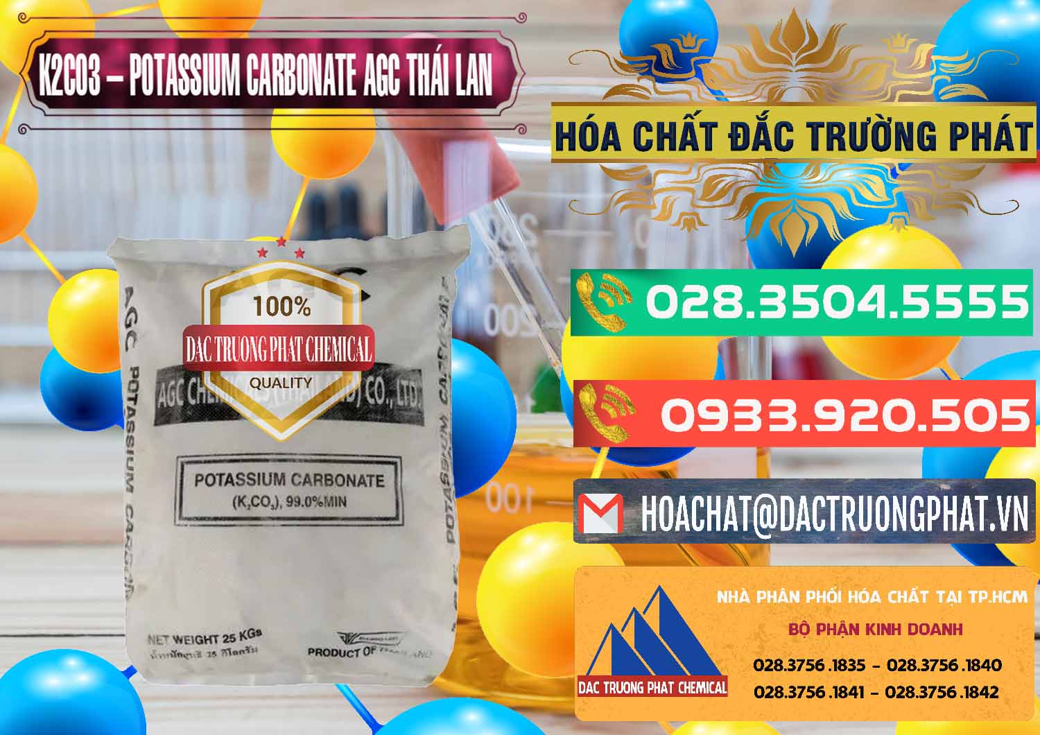Nơi bán - cung ứng K2Co3 – Potassium Carbonate AGC Thái Lan Thailand - 0471 - Cty kinh doanh ( phân phối ) hóa chất tại TP.HCM - congtyhoachat.com.vn
