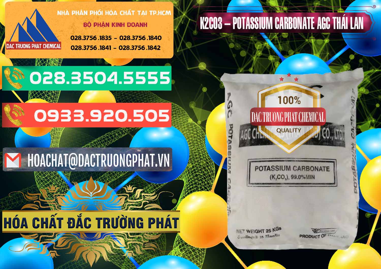 Cty chuyên kinh doanh _ bán K2Co3 – Potassium Carbonate AGC Thái Lan Thailand - 0471 - Cty chuyên bán ( phân phối ) hóa chất tại TP.HCM - congtyhoachat.com.vn