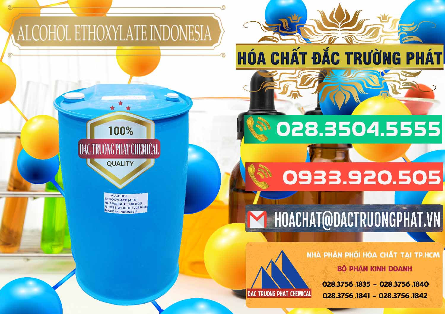 Nơi chuyên nhập khẩu và bán Alcohol Ethoxylate Indonesia - 0308 - Công ty chuyên kinh doanh ( phân phối ) hóa chất tại TP.HCM - congtyhoachat.com.vn