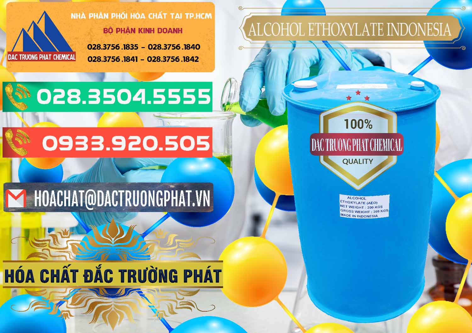 Nơi chuyên cung cấp và bán Alcohol Ethoxylate Indonesia - 0308 - Cty phân phối - nhập khẩu hóa chất tại TP.HCM - congtyhoachat.com.vn