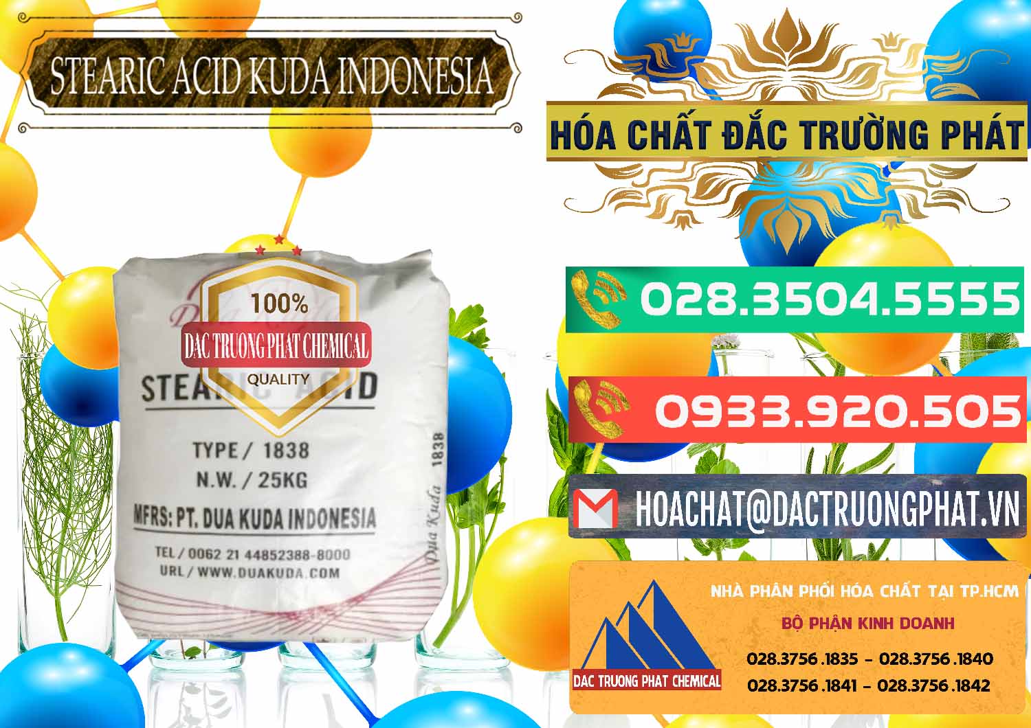 Nơi nhập khẩu ( bán ) Axit Stearic - Stearic Acid Dua Kuda Indonesia - 0388 - Nơi cung cấp & kinh doanh hóa chất tại TP.HCM - congtyhoachat.com.vn