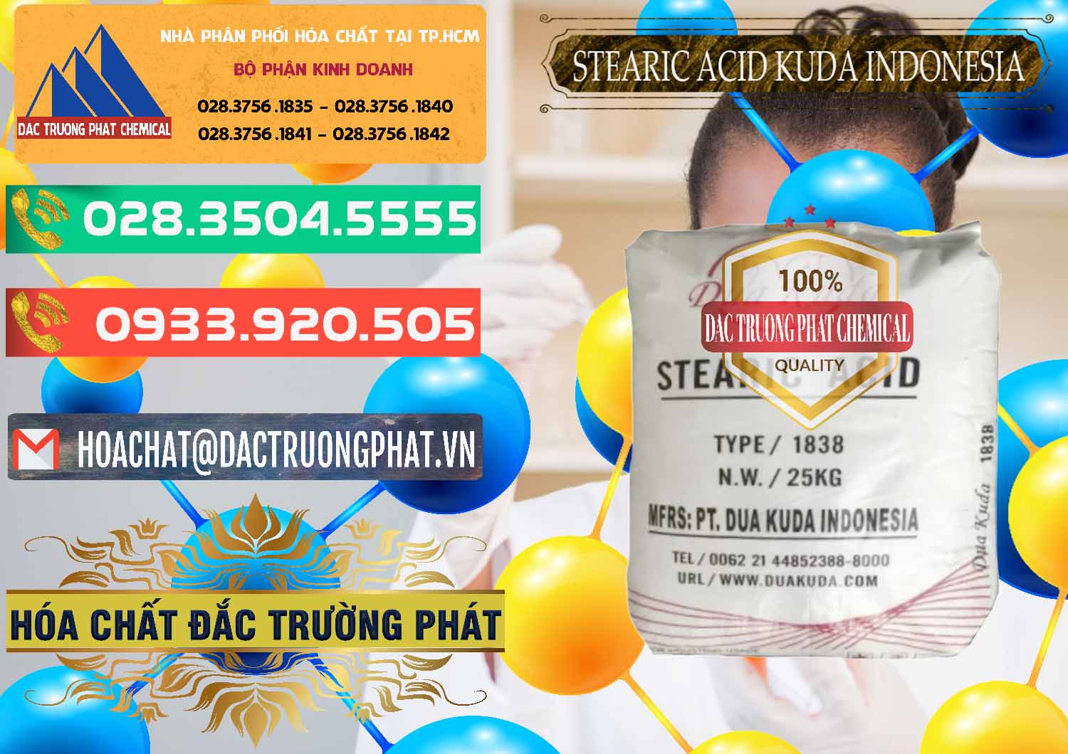 Nơi phân phối _ bán Axit Stearic - Stearic Acid Dua Kuda Indonesia - 0388 - Công ty chuyên bán _ cung cấp hóa chất tại TP.HCM - congtyhoachat.com.vn