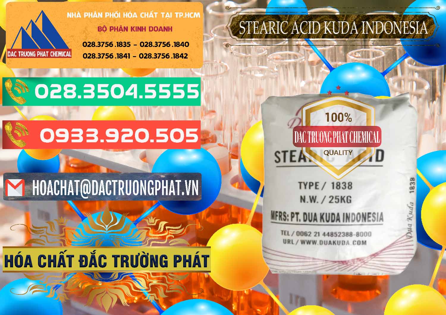 Công ty bán - cung cấp Axit Stearic - Stearic Acid Dua Kuda Indonesia - 0388 - Cty bán _ cung cấp hóa chất tại TP.HCM - congtyhoachat.com.vn