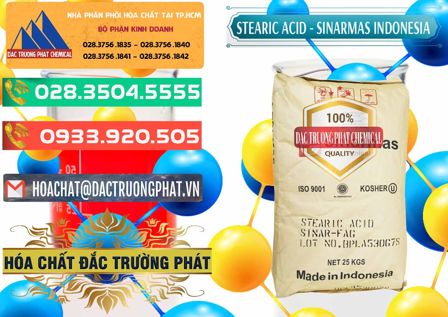 Công ty cung cấp ( bán ) Axit Stearic - Stearic Acid Sinarmas Indonesia - 0389 - Kinh doanh _ cung cấp hóa chất tại TP.HCM - congtyhoachat.com.vn