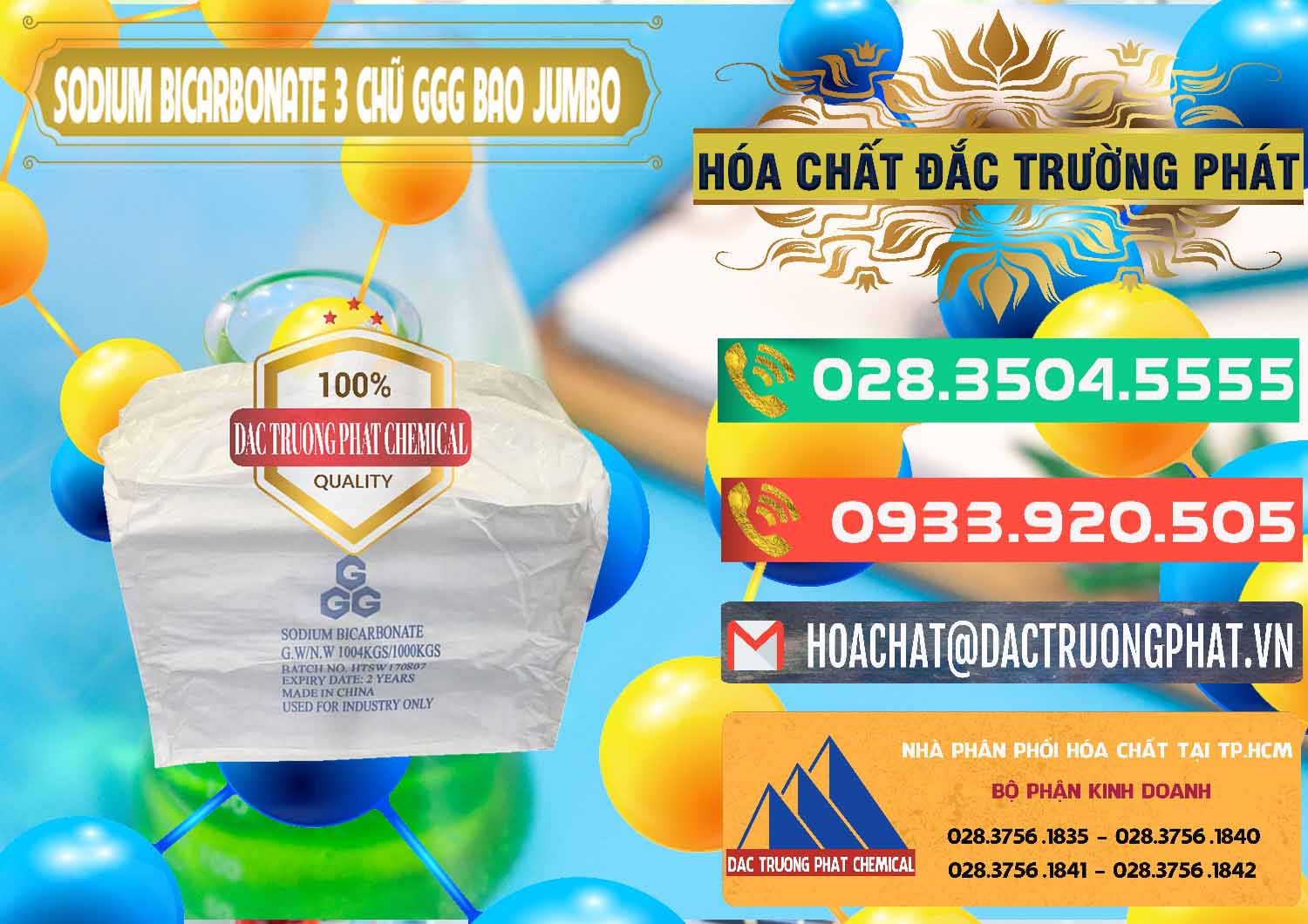 Cty chuyên cung cấp và bán Sodium Bicarbonate – Bicar NaHCO3 Food Grade 3 Chữ GGG Bao Jumbo ( Bành ) Trung Quốc China - 0260 - Cty cung cấp _ nhập khẩu hóa chất tại TP.HCM - congtyhoachat.com.vn