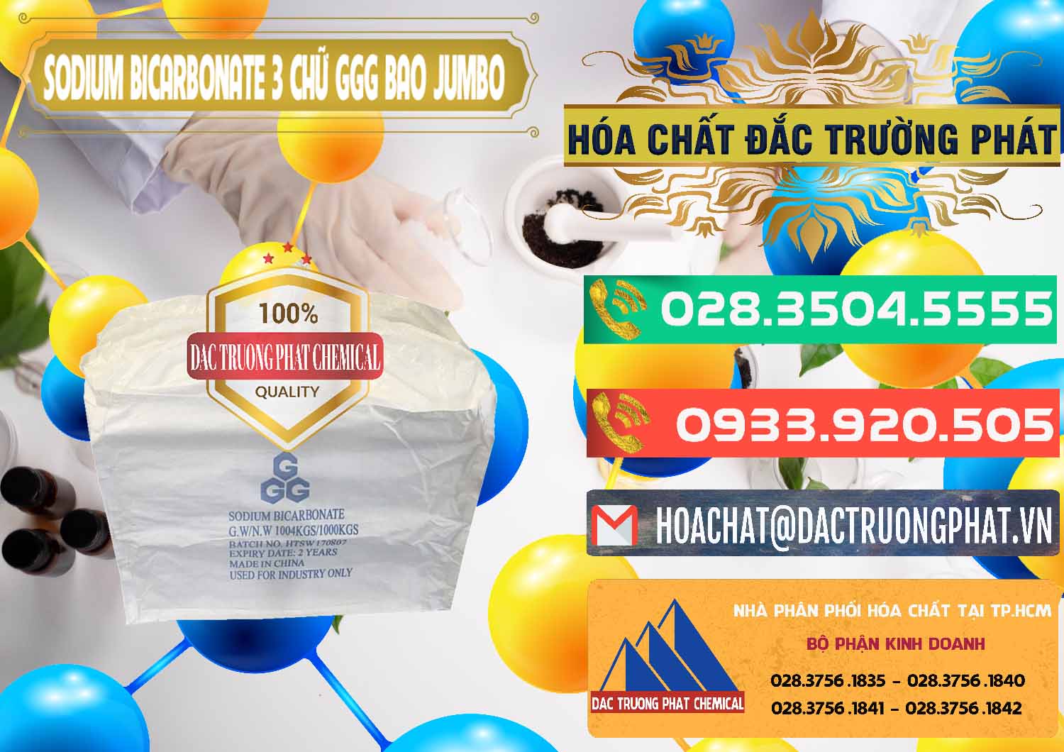 Công ty phân phối và bán Sodium Bicarbonate – Bicar NaHCO3 Food Grade 3 Chữ GGG Bao Jumbo ( Bành ) Trung Quốc China - 0260 - Đơn vị nhập khẩu và phân phối hóa chất tại TP.HCM - congtyhoachat.com.vn