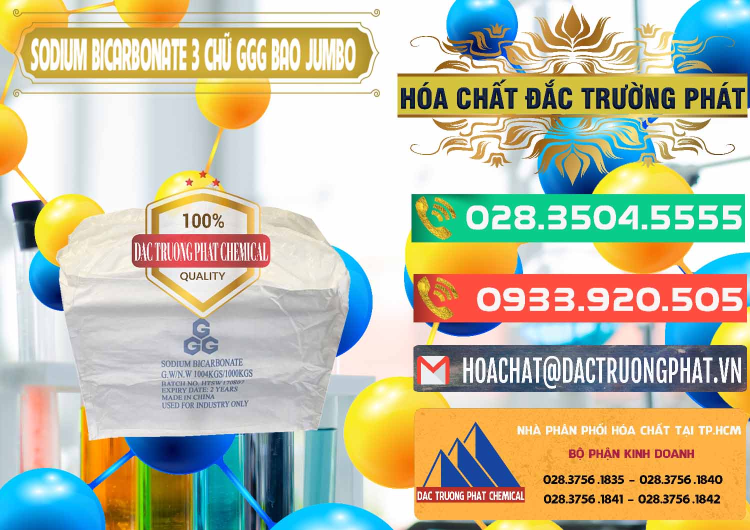 Công ty bán ( cung cấp ) Sodium Bicarbonate – Bicar NaHCO3 Food Grade 3 Chữ GGG Bao Jumbo ( Bành ) Trung Quốc China - 0260 - Chuyên nhập khẩu và phân phối hóa chất tại TP.HCM - congtyhoachat.com.vn