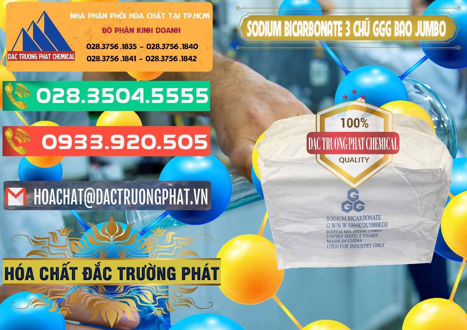 Đơn vị bán và cung ứng Sodium Bicarbonate – Bicar NaHCO3 Food Grade 3 Chữ GGG Bao Jumbo ( Bành ) Trung Quốc China - 0260 - Cung ứng ( phân phối ) hóa chất tại TP.HCM - congtyhoachat.com.vn