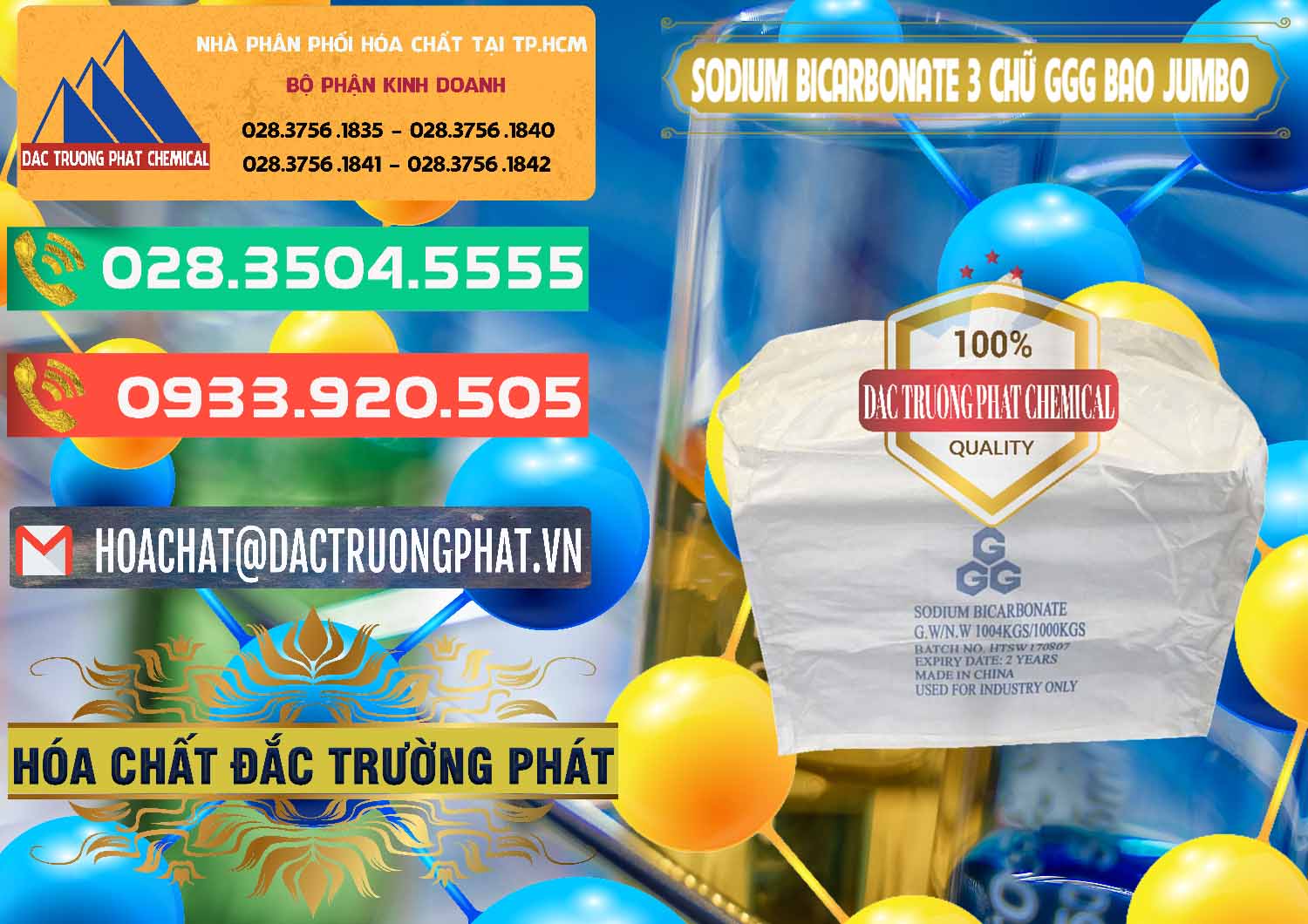 Đơn vị cung ứng _ bán Sodium Bicarbonate – Bicar NaHCO3 Food Grade 3 Chữ GGG Bao Jumbo ( Bành ) Trung Quốc China - 0260 - Đơn vị kinh doanh ( cung cấp ) hóa chất tại TP.HCM - congtyhoachat.com.vn