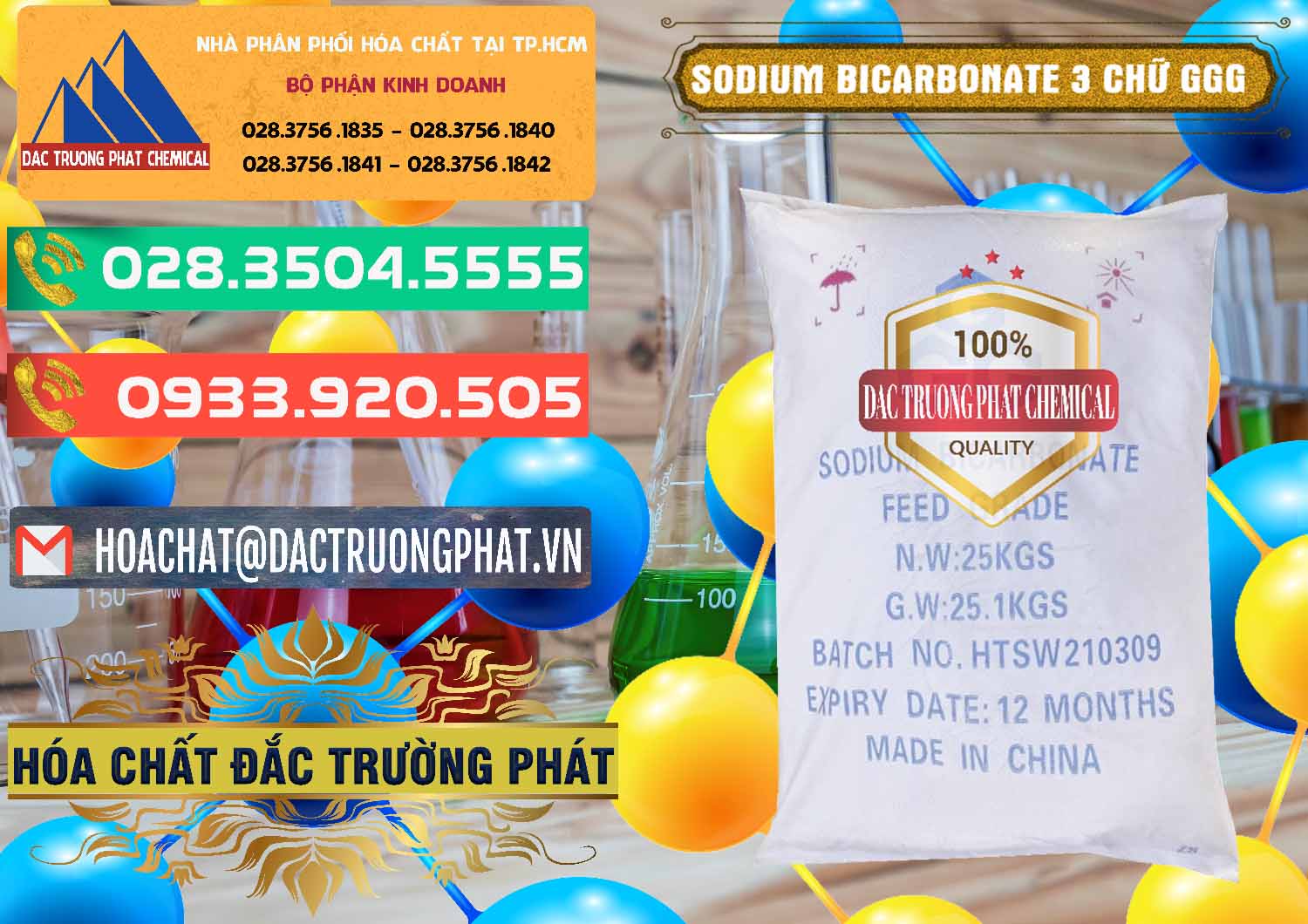 Nơi bán và cung cấp Sodium Bicarbonate – Bicar NaHCO3 Food Grade 3 Chữ GGG Trung Quốc China - 0259 - Nơi cung cấp và phân phối hóa chất tại TP.HCM - congtyhoachat.com.vn
