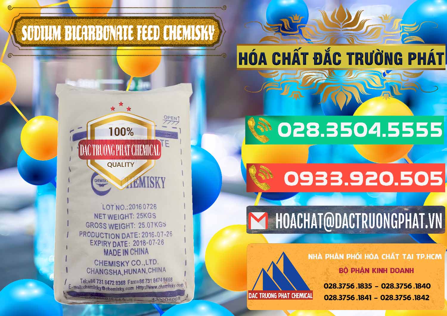 Bán & phân phối Sodium Bicarbonate – Bicar NaHCO3 Feed Grade Chemisky Trung Quốc China - 0264 - Phân phối và kinh doanh hóa chất tại TP.HCM - congtyhoachat.com.vn