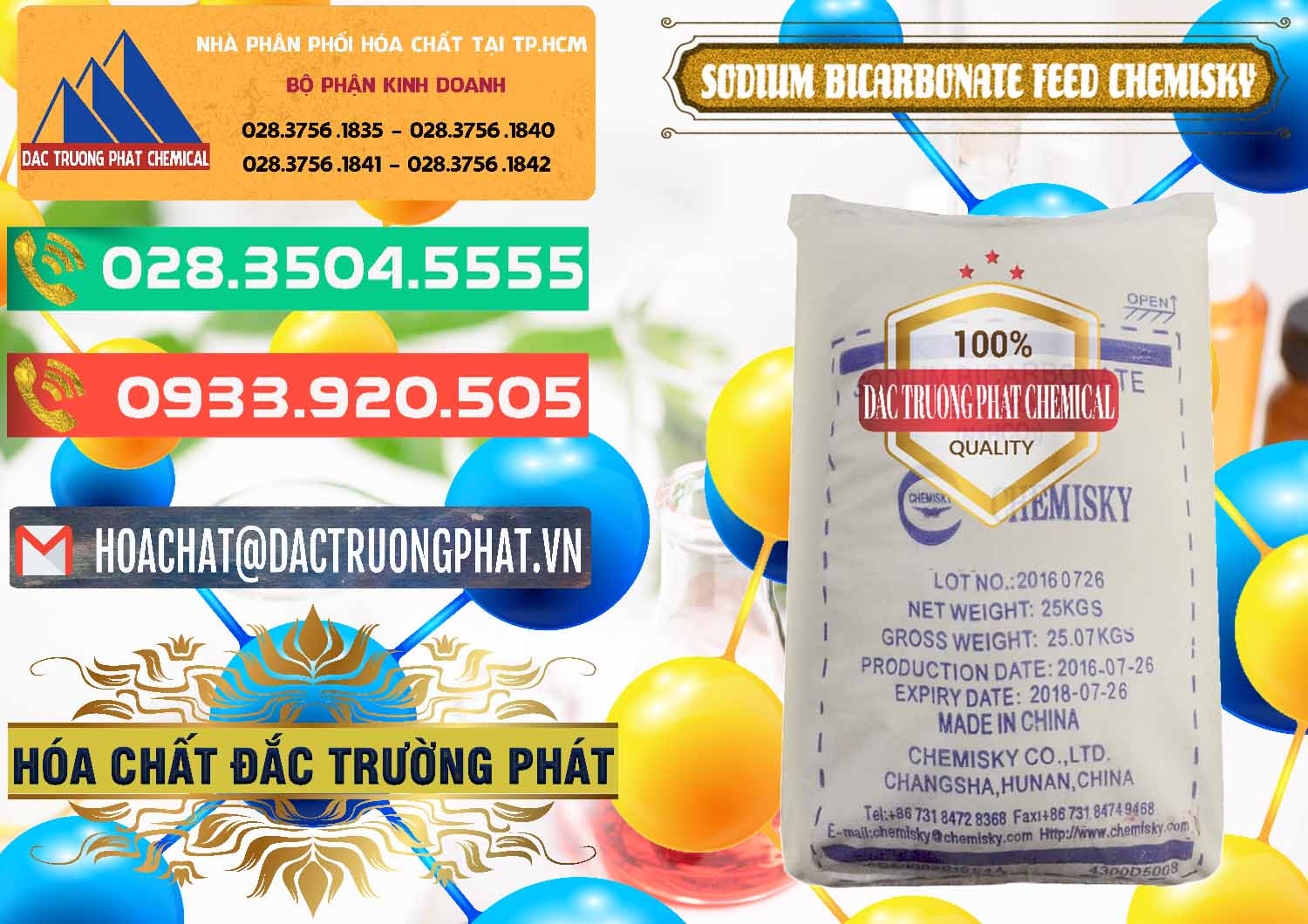 Công ty phân phối ( bán ) Sodium Bicarbonate – Bicar NaHCO3 Feed Grade Chemisky Trung Quốc China - 0264 - Chuyên nhập khẩu & cung cấp hóa chất tại TP.HCM - congtyhoachat.com.vn