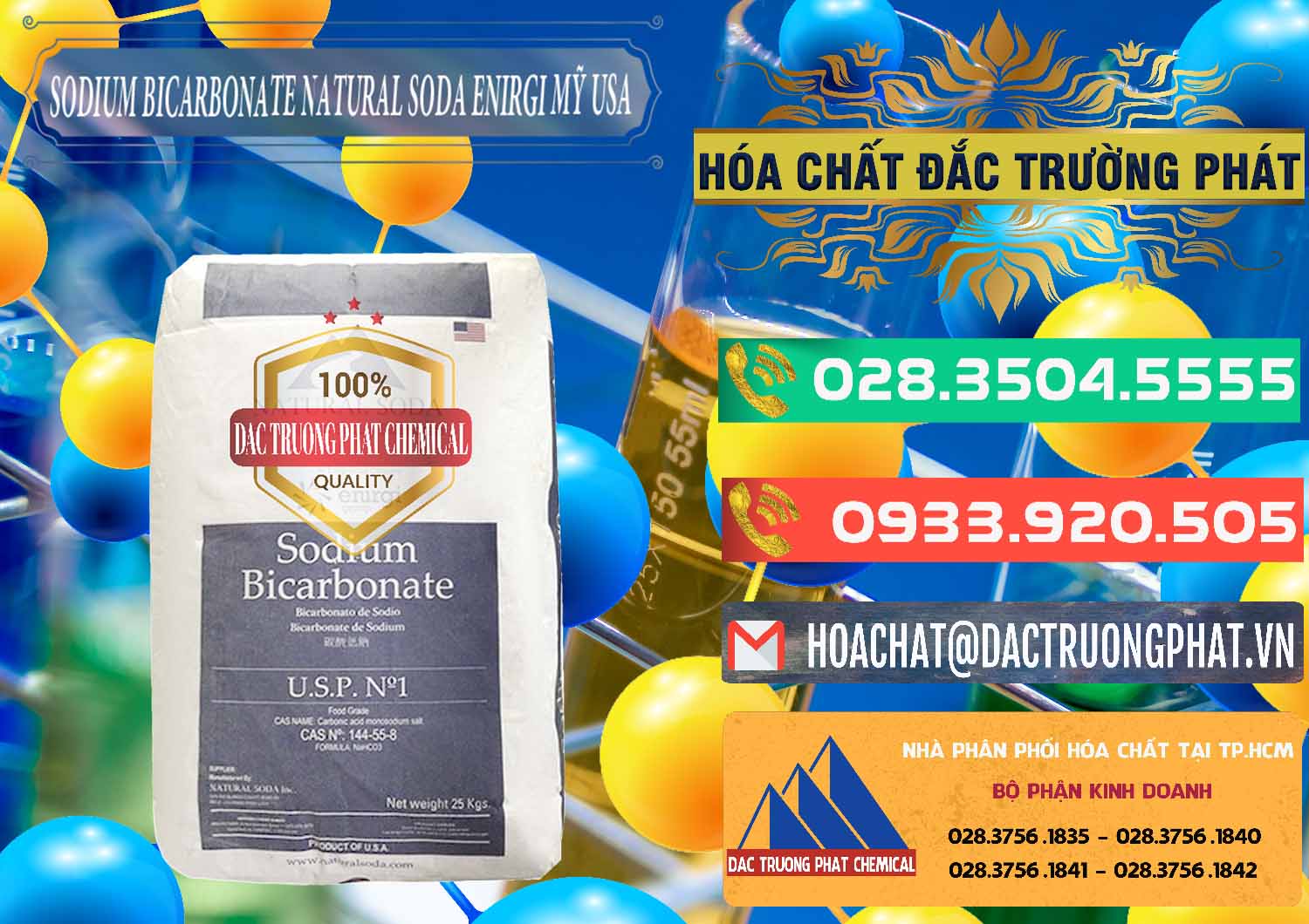 Nhà nhập khẩu ( bán ) Sodium Bicarbonate – Bicar NaHCO3 Food Grade Natural Soda Enirgi Mỹ USA - 0257 - Đơn vị cung cấp - nhập khẩu hóa chất tại TP.HCM - congtyhoachat.com.vn