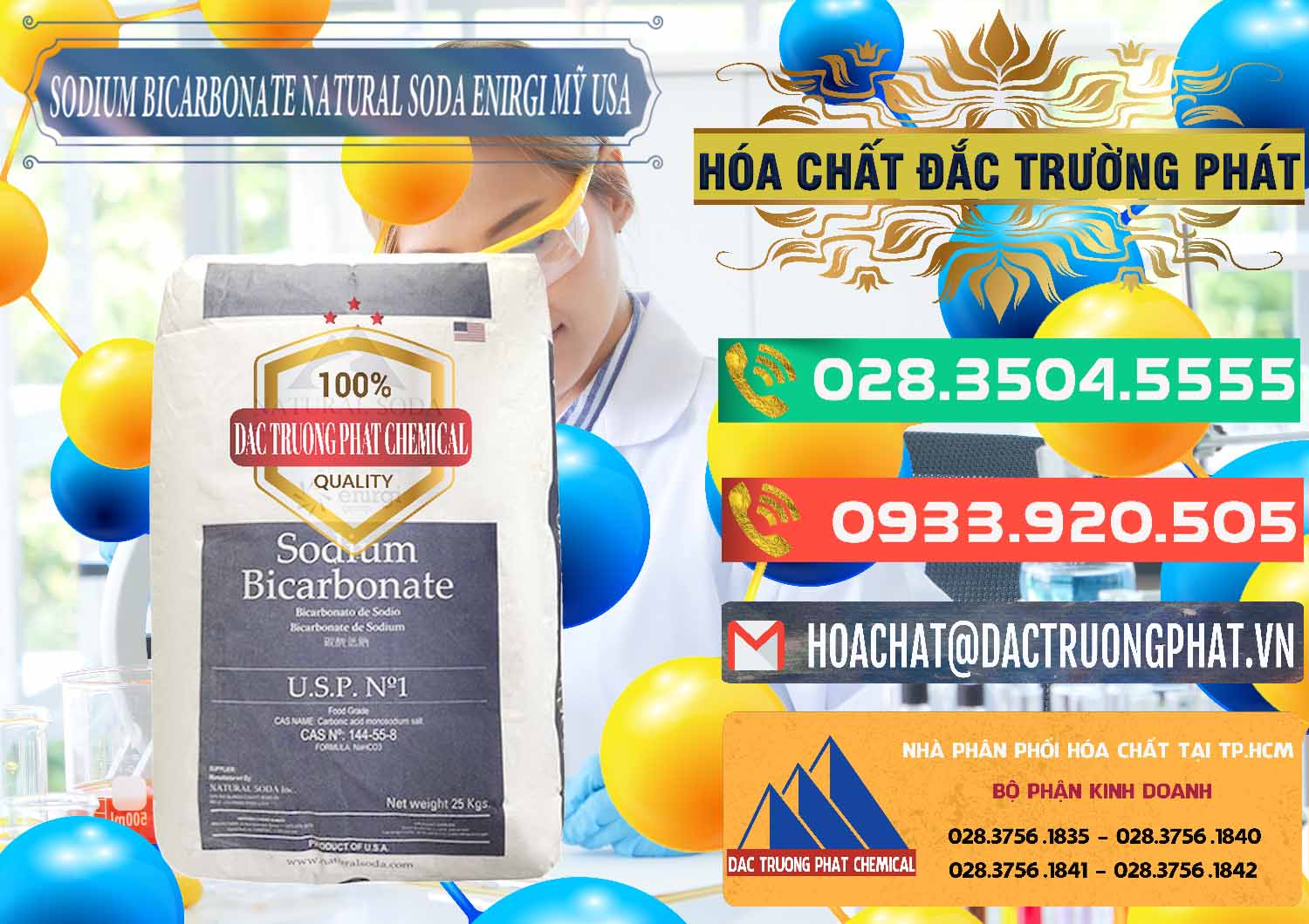 Phân phối _ bán Sodium Bicarbonate – Bicar NaHCO3 Food Grade Natural Soda Enirgi Mỹ USA - 0257 - Nhà nhập khẩu - cung cấp hóa chất tại TP.HCM - congtyhoachat.com.vn