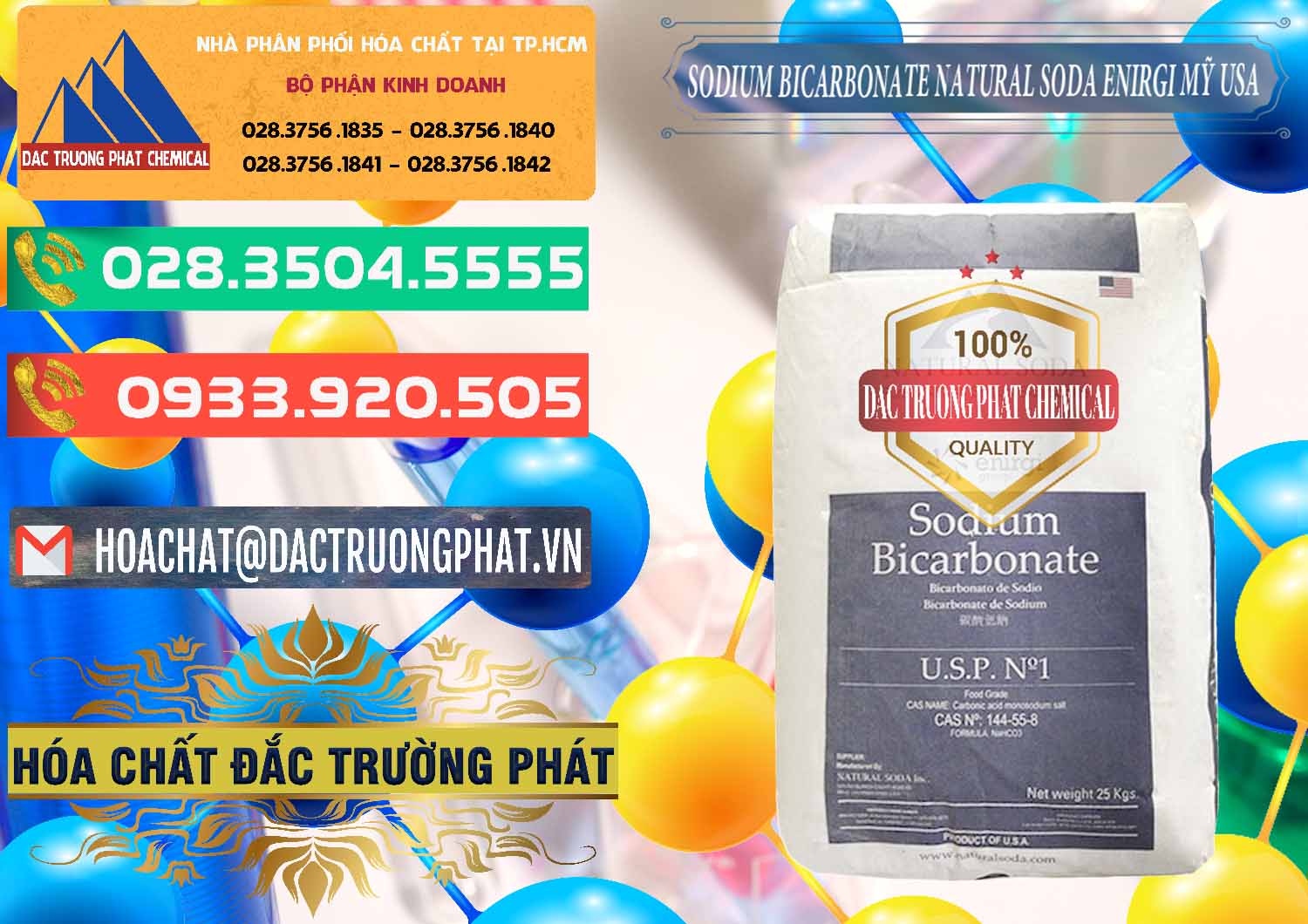 Nhà cung cấp ( bán ) Sodium Bicarbonate – Bicar NaHCO3 Food Grade Natural Soda Enirgi Mỹ USA - 0257 - Cung cấp - nhập khẩu hóa chất tại TP.HCM - congtyhoachat.com.vn