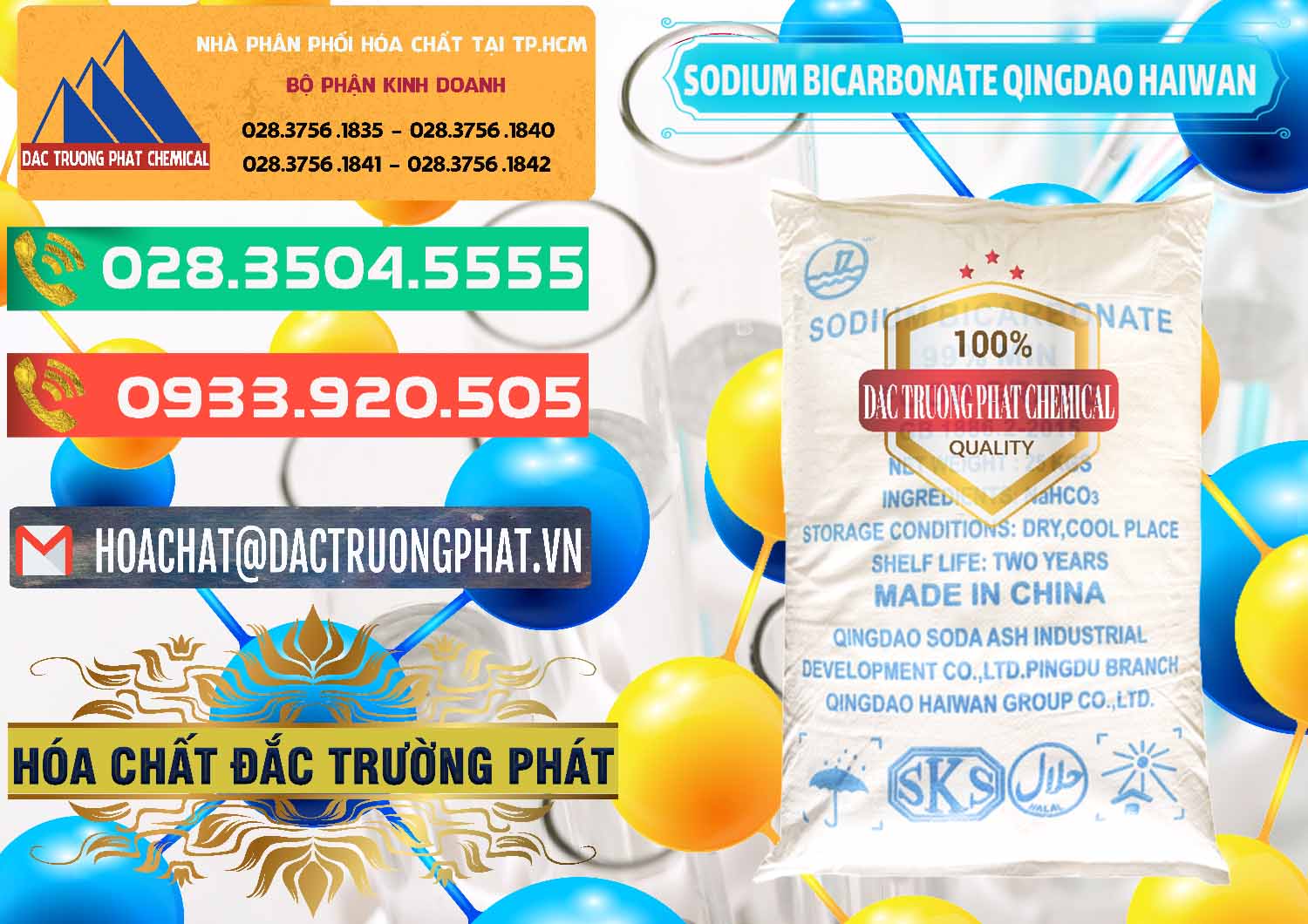 Công ty phân phối _ bán Sodium Bicarbonate – Bicar NaHCO3 Food Grade Qingdao Haiwan Trung Quốc China - 0258 - Chuyên cung cấp ( phân phối ) hóa chất tại TP.HCM - congtyhoachat.com.vn