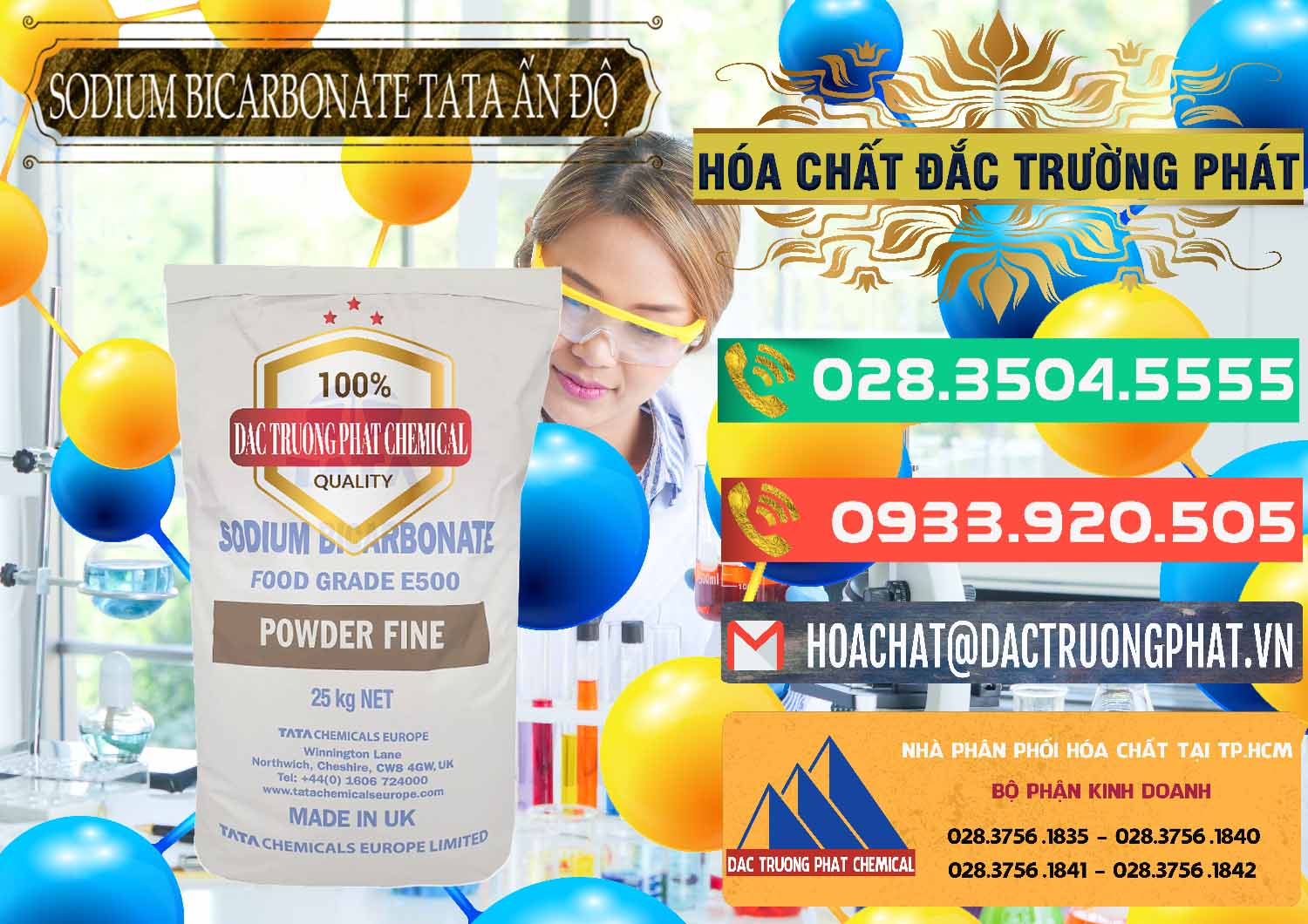 Chuyên bán - cung ứng Sodium Bicarbonate – Bicar NaHCO3 E500 Thực Phẩm Food Grade Tata Ấn Độ India - 0261 - Công ty chuyên phân phối và bán hóa chất tại TP.HCM - congtyhoachat.com.vn