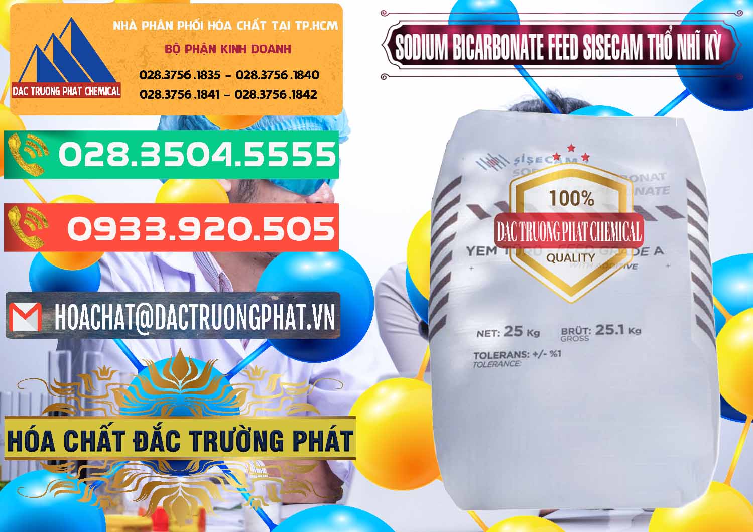 Bán ( cung cấp ) Sodium Bicarbonate – Bicar NaHCO3 Feed Grade Thổ Nhĩ Kỳ Turkey - 0265 - Cty chuyên bán và cung cấp hóa chất tại TP.HCM - congtyhoachat.com.vn