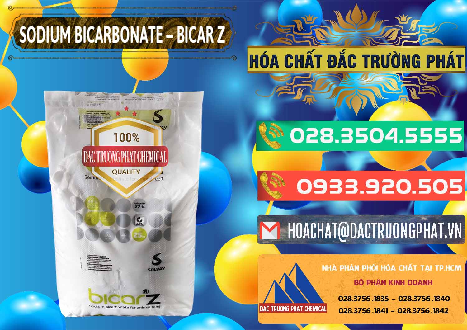 Cty kinh doanh & bán Sodium Bicarbonate – NaHCO3 Bicar Z Ý Italy Solvay - 0139 - Đơn vị chuyên bán và cung cấp hóa chất tại TP.HCM - congtyhoachat.com.vn
