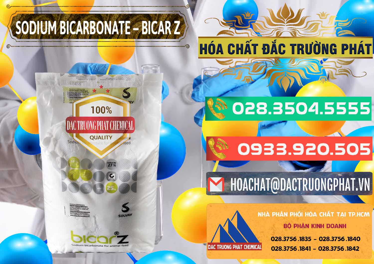 Đơn vị kinh doanh - bán Sodium Bicarbonate – NaHCO3 Bicar Z Ý Italy Solvay - 0139 - Nhập khẩu - cung cấp hóa chất tại TP.HCM - congtyhoachat.com.vn