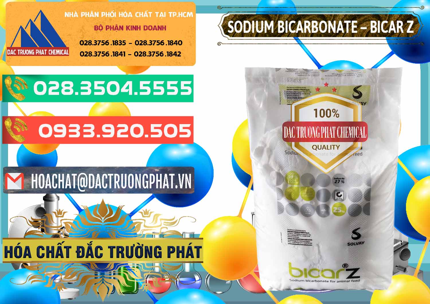Nhà cung ứng - bán Sodium Bicarbonate – NaHCO3 Bicar Z Ý Italy Solvay - 0139 - Cty chuyên cung ứng và phân phối hóa chất tại TP.HCM - congtyhoachat.com.vn