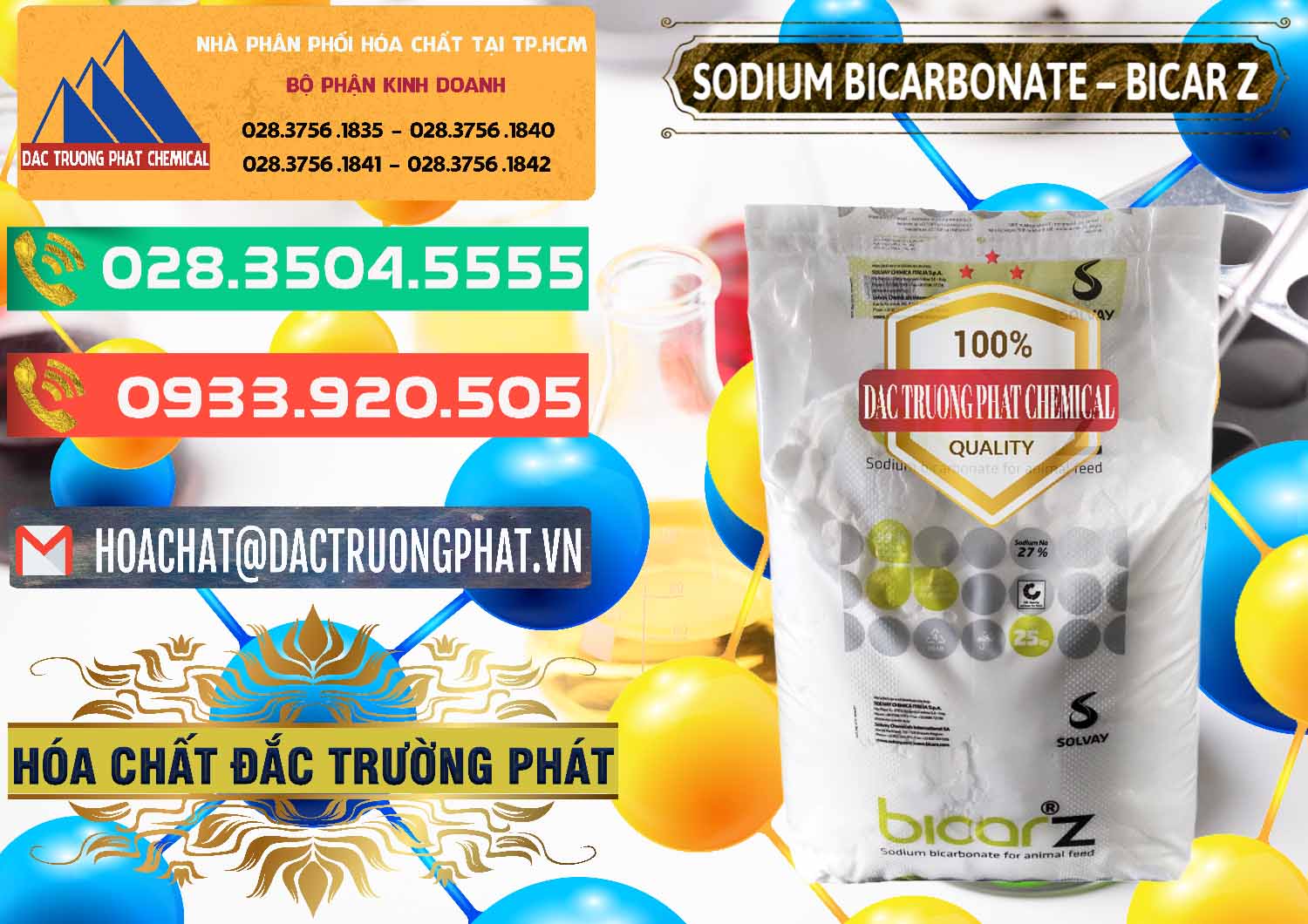 Cty phân phối và bán Sodium Bicarbonate – NaHCO3 Bicar Z Ý Italy Solvay - 0139 - Cty chuyên phân phối - cung ứng hóa chất tại TP.HCM - congtyhoachat.com.vn