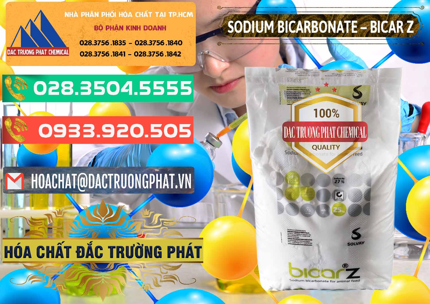 Cty chuyên phân phối ( bán ) Sodium Bicarbonate – NaHCO3 Bicar Z Ý Italy Solvay - 0139 - Cty bán - phân phối hóa chất tại TP.HCM - congtyhoachat.com.vn