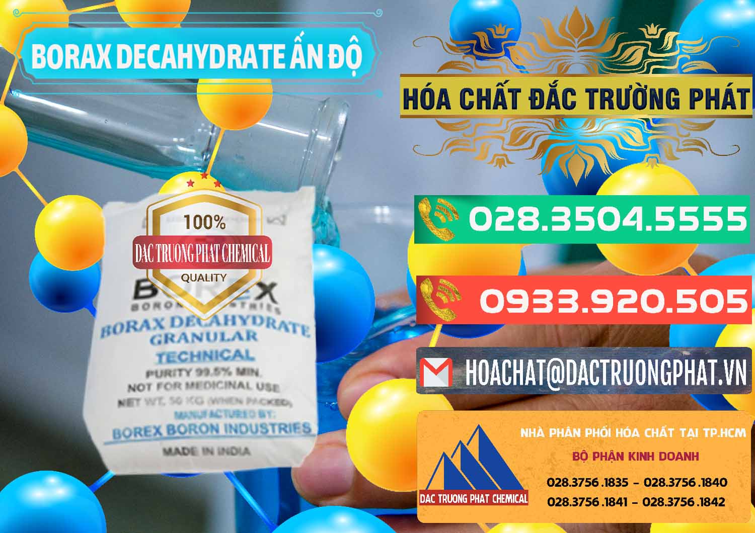 Nơi cung cấp & bán Borax Decahydrate Ấn Độ India - 0449 - Phân phối - kinh doanh hóa chất tại TP.HCM - congtyhoachat.com.vn