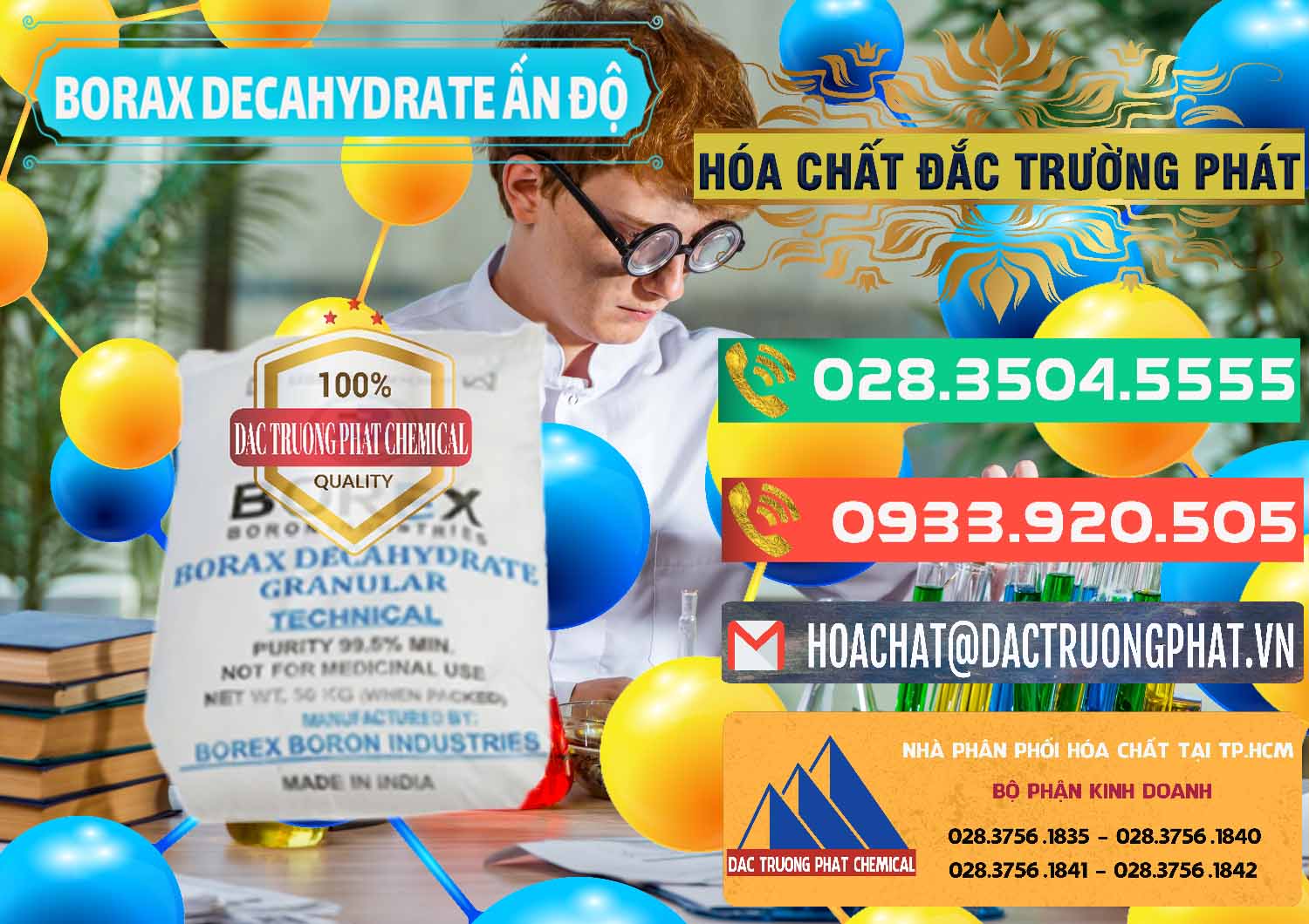 Nơi chuyên bán và cung cấp Borax Decahydrate Ấn Độ India - 0449 - Công ty chuyên kinh doanh ( cung cấp ) hóa chất tại TP.HCM - congtyhoachat.com.vn