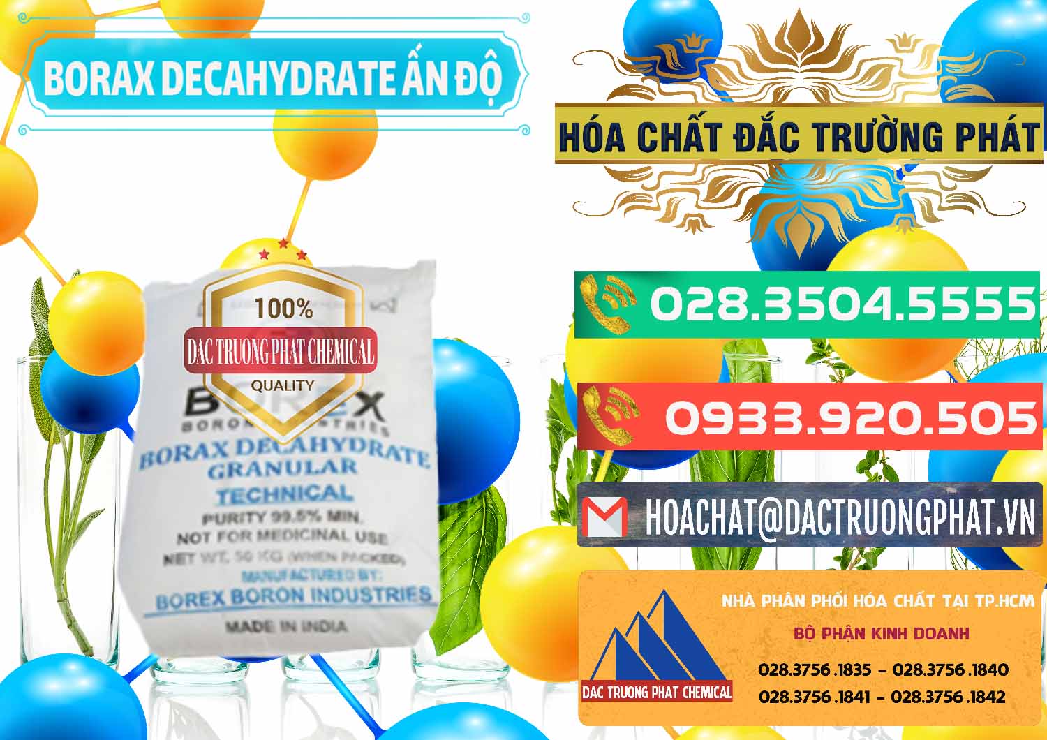 Công ty bán & phân phối Borax Decahydrate Ấn Độ India - 0449 - Công ty kinh doanh ( cung cấp ) hóa chất tại TP.HCM - congtyhoachat.com.vn