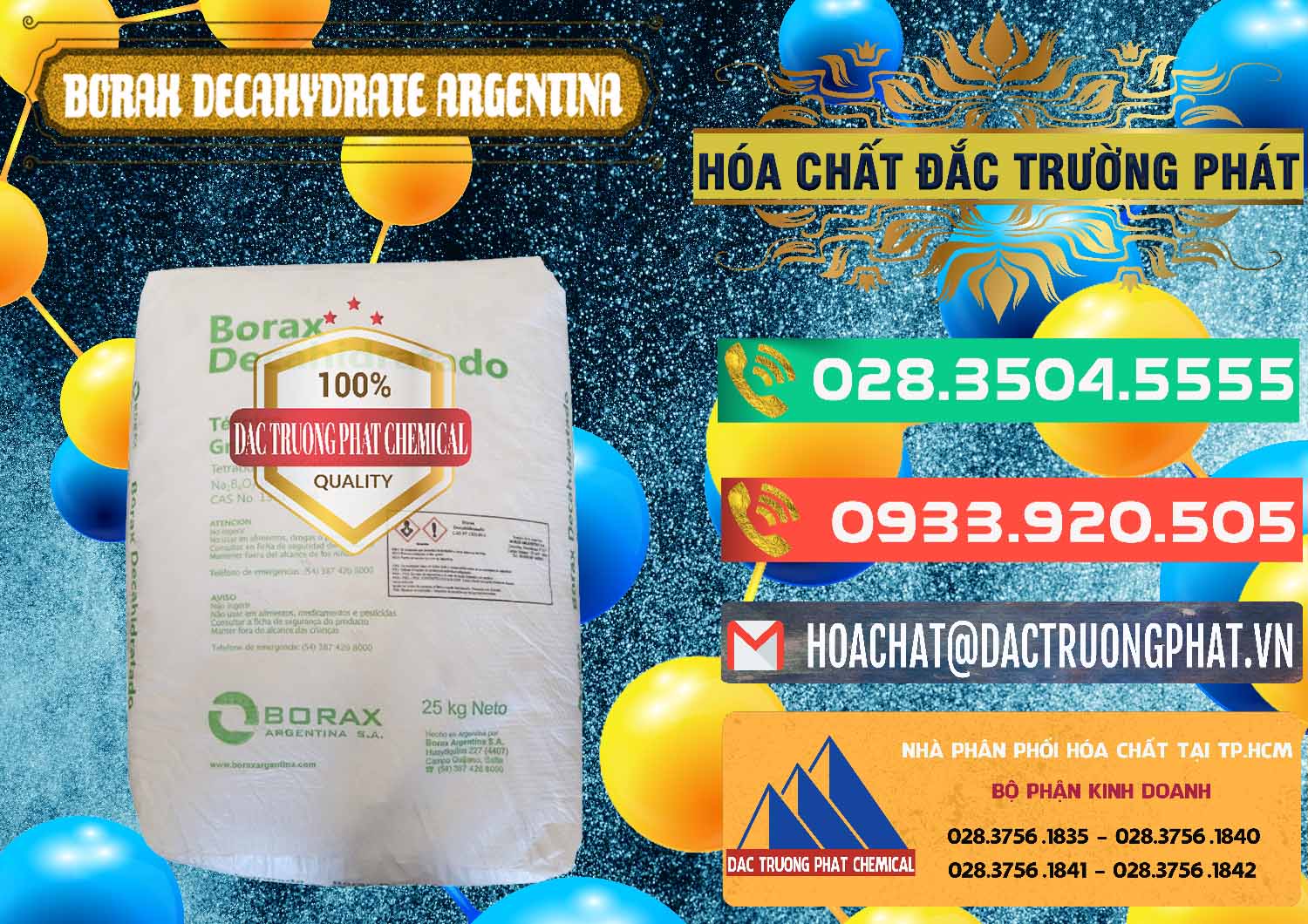 Chuyên kinh doanh và bán Borax Decahydrate Argentina - 0446 - Công ty chuyên nhập khẩu ( cung cấp ) hóa chất tại TP.HCM - congtyhoachat.com.vn