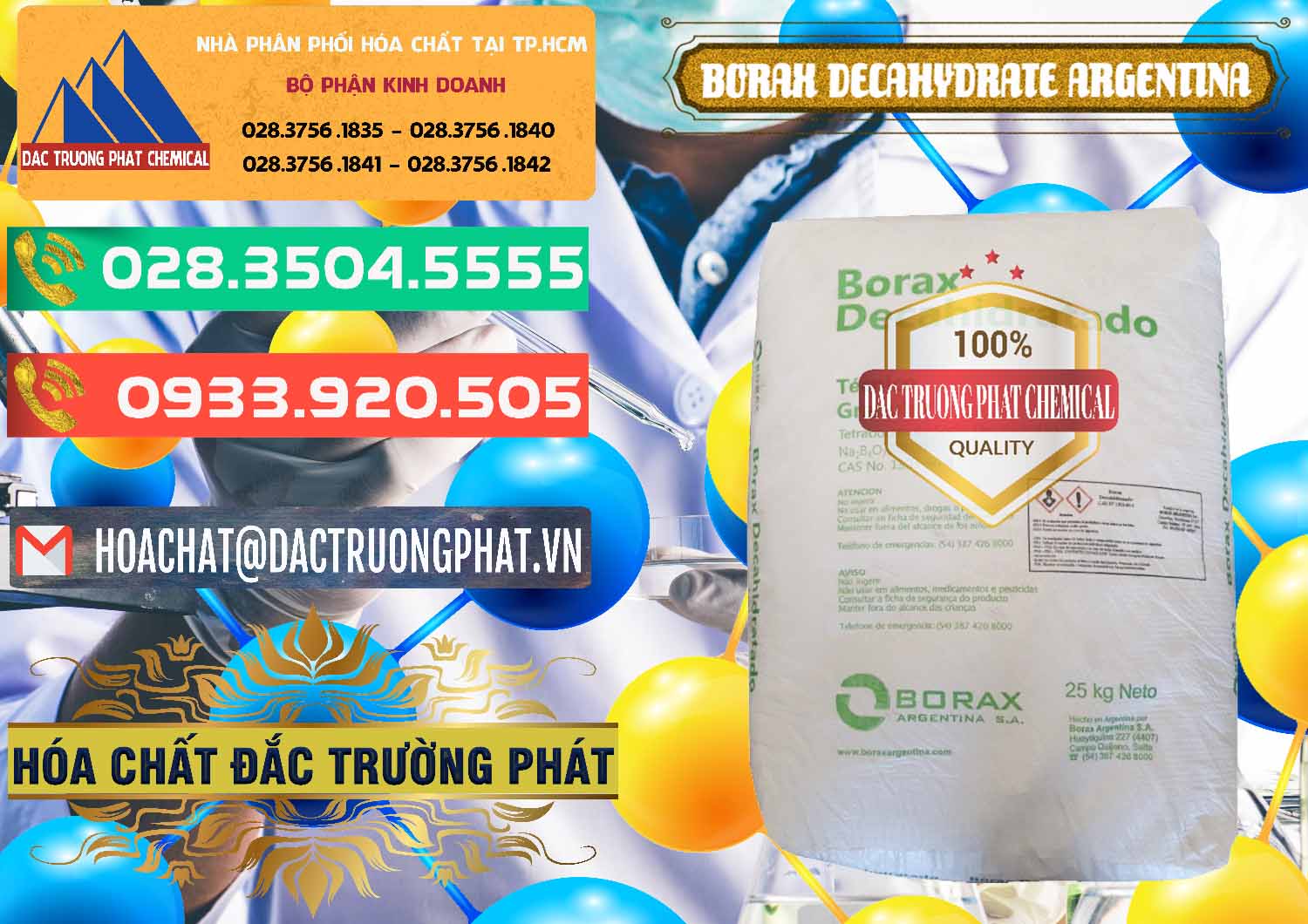Chuyên bán - cung ứng Borax Decahydrate Argentina - 0446 - Nhà cung cấp _ phân phối hóa chất tại TP.HCM - congtyhoachat.com.vn