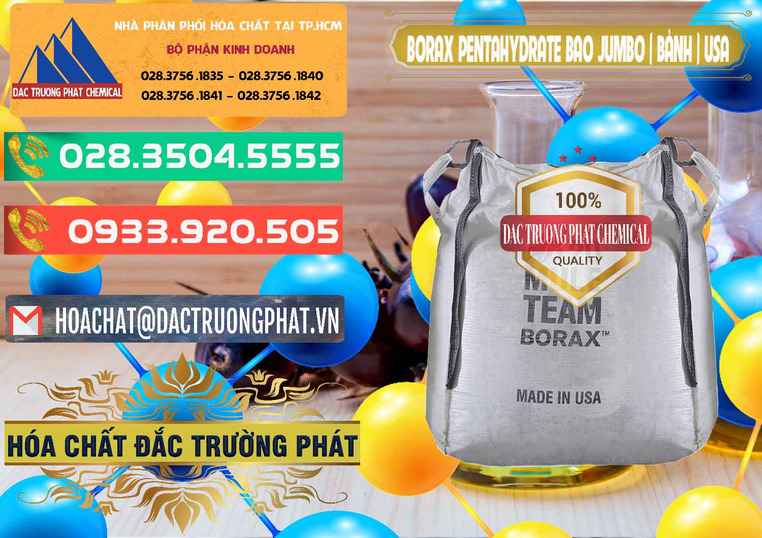 Công ty chuyên cung cấp và bán Borax Pentahydrate Bao Jumbo ( Bành ) Mule 20 Team Mỹ Usa - 0278 - Chuyên cung ứng _ phân phối hóa chất tại TP.HCM - congtyhoachat.com.vn