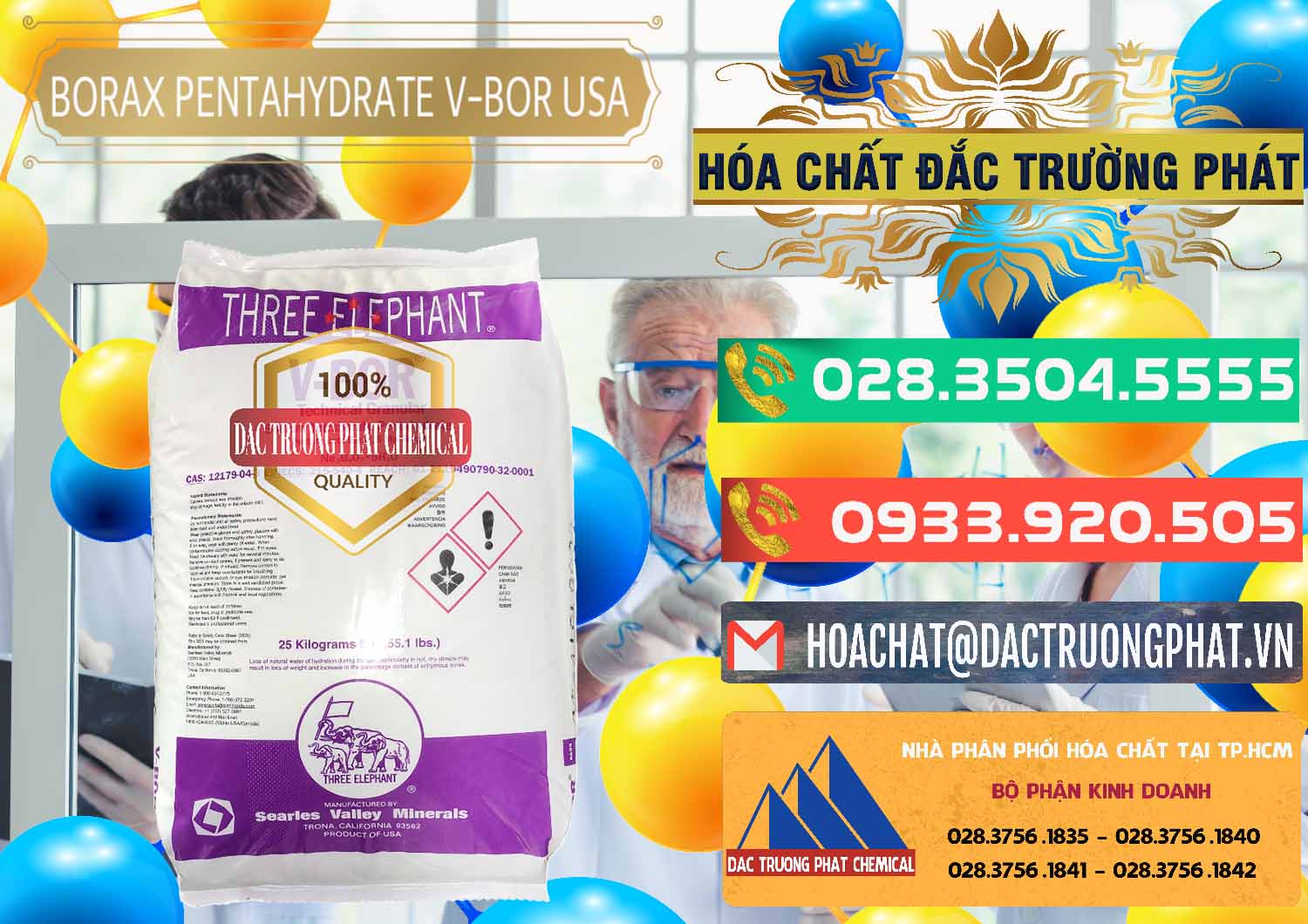 Công ty bán _ cung cấp Borax Pentahydrate NA2B4O7.5H2O Mỹ V-Bor Usa - 0035 - Nơi bán _ phân phối hóa chất tại TP.HCM - congtyhoachat.com.vn