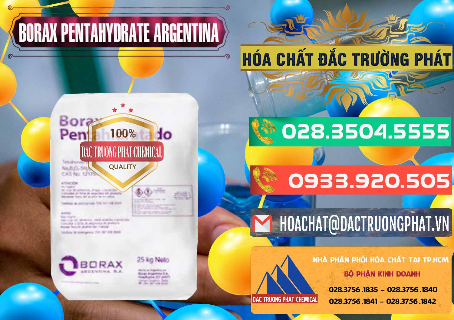 Nơi cung cấp - bán Borax Pentahydrate Argentina - 0447 - Công ty nhập khẩu ( cung cấp ) hóa chất tại TP.HCM - congtyhoachat.com.vn
